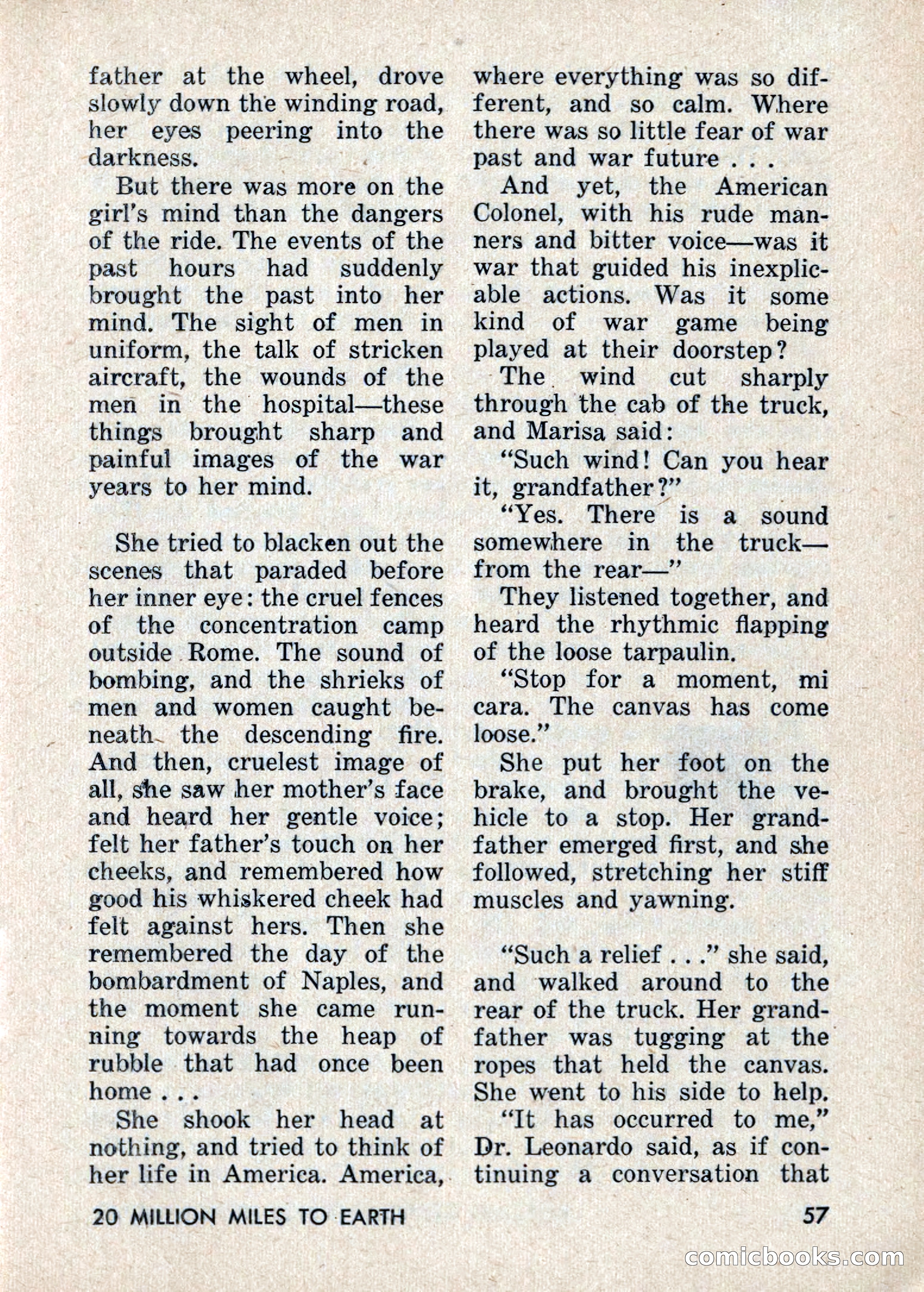 Amazing Stories: 20 Million Miles to Earth — page 57 of 132
