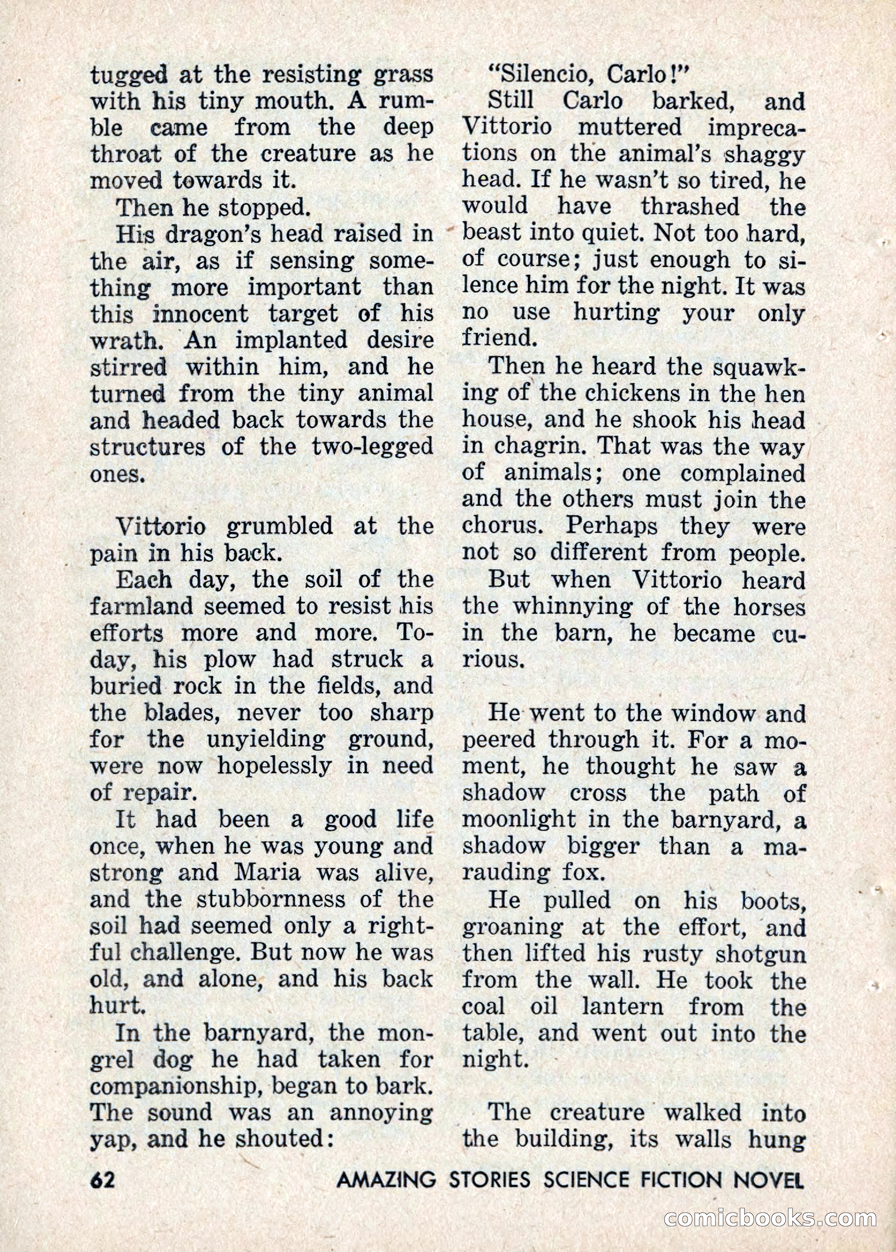 Amazing Stories: 20 Million Miles to Earth — page 62 of 132