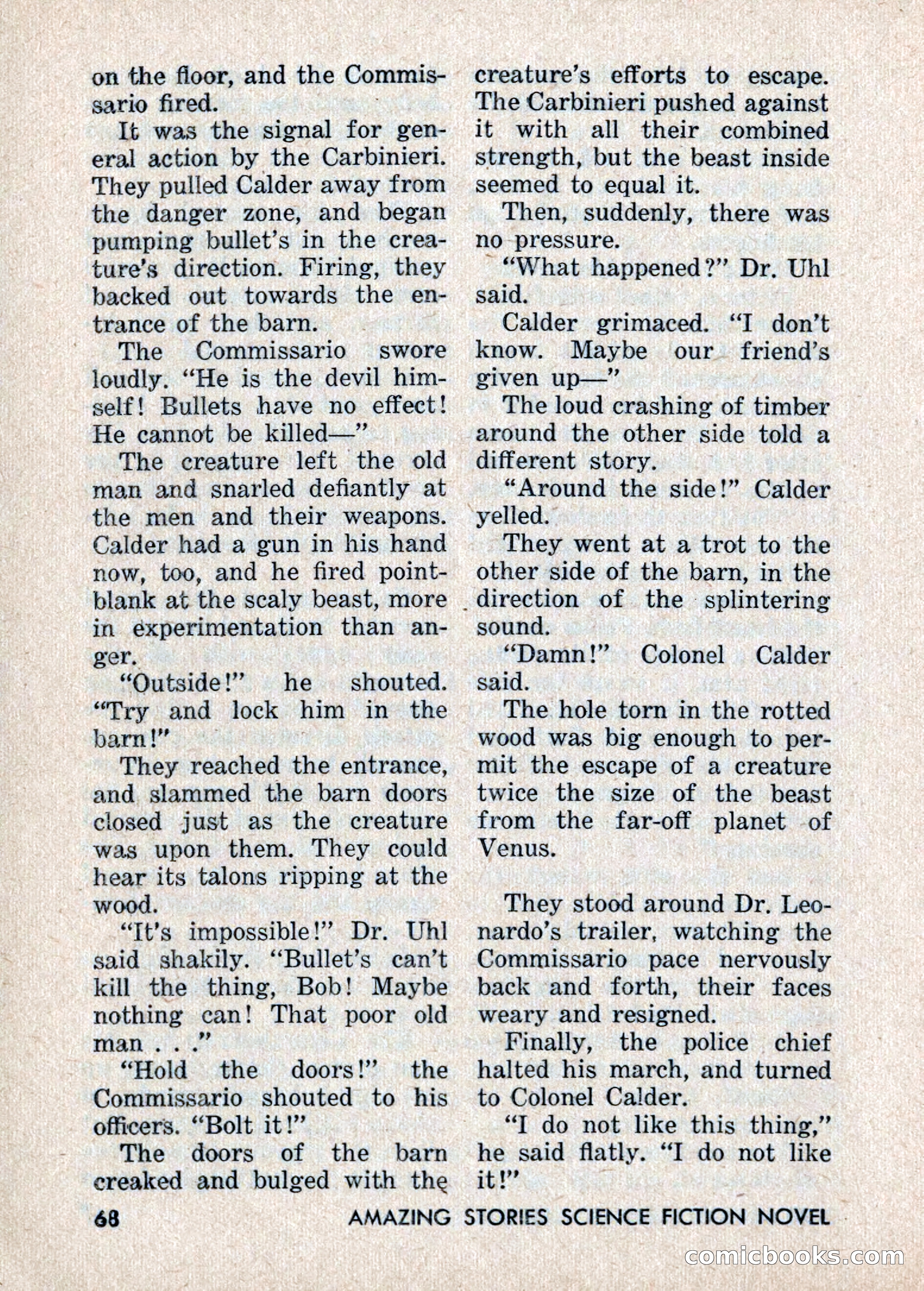 Amazing Stories: 20 Million Miles to Earth — page 68 of 132