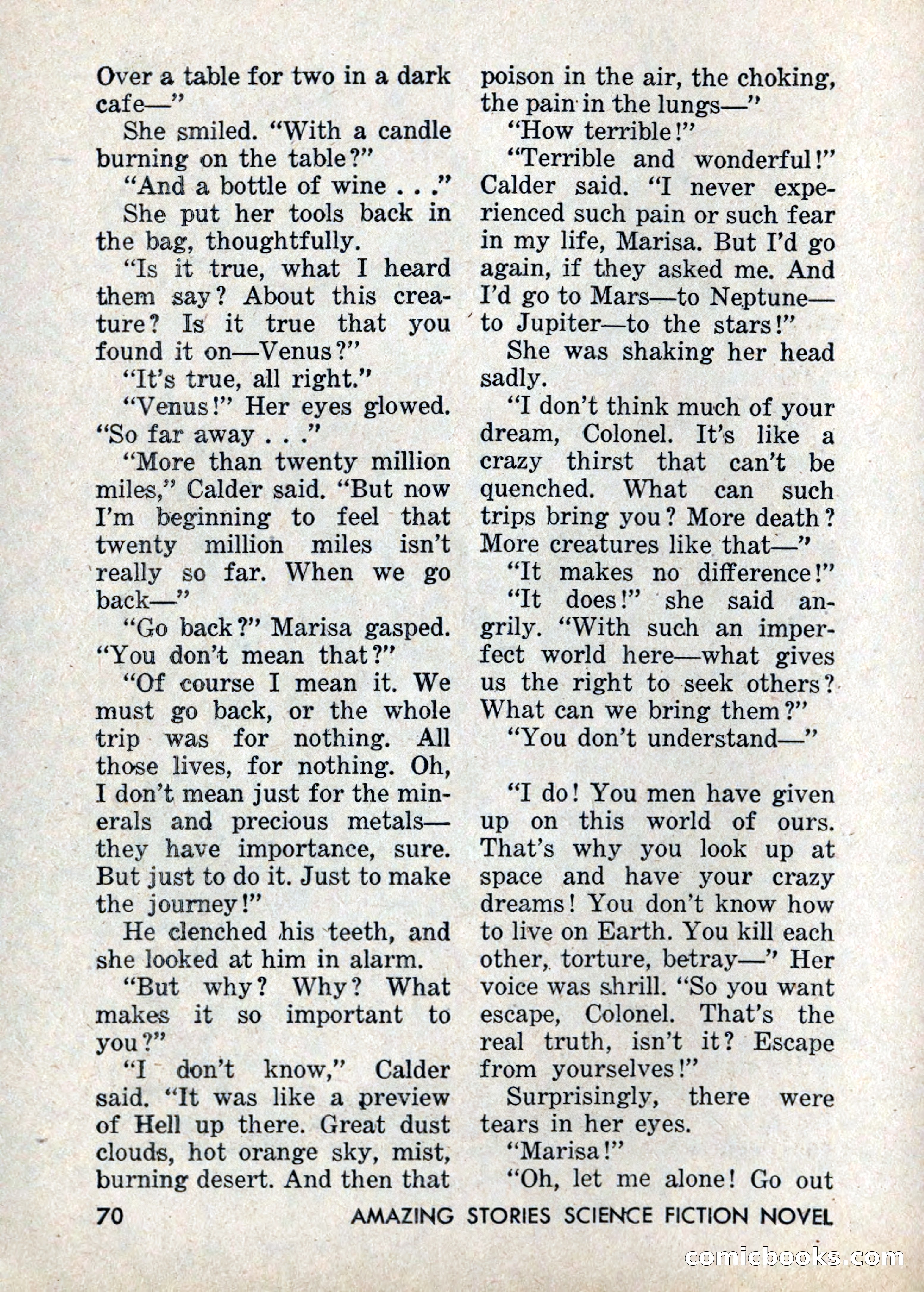 Amazing Stories: 20 Million Miles to Earth — page 70 of 132