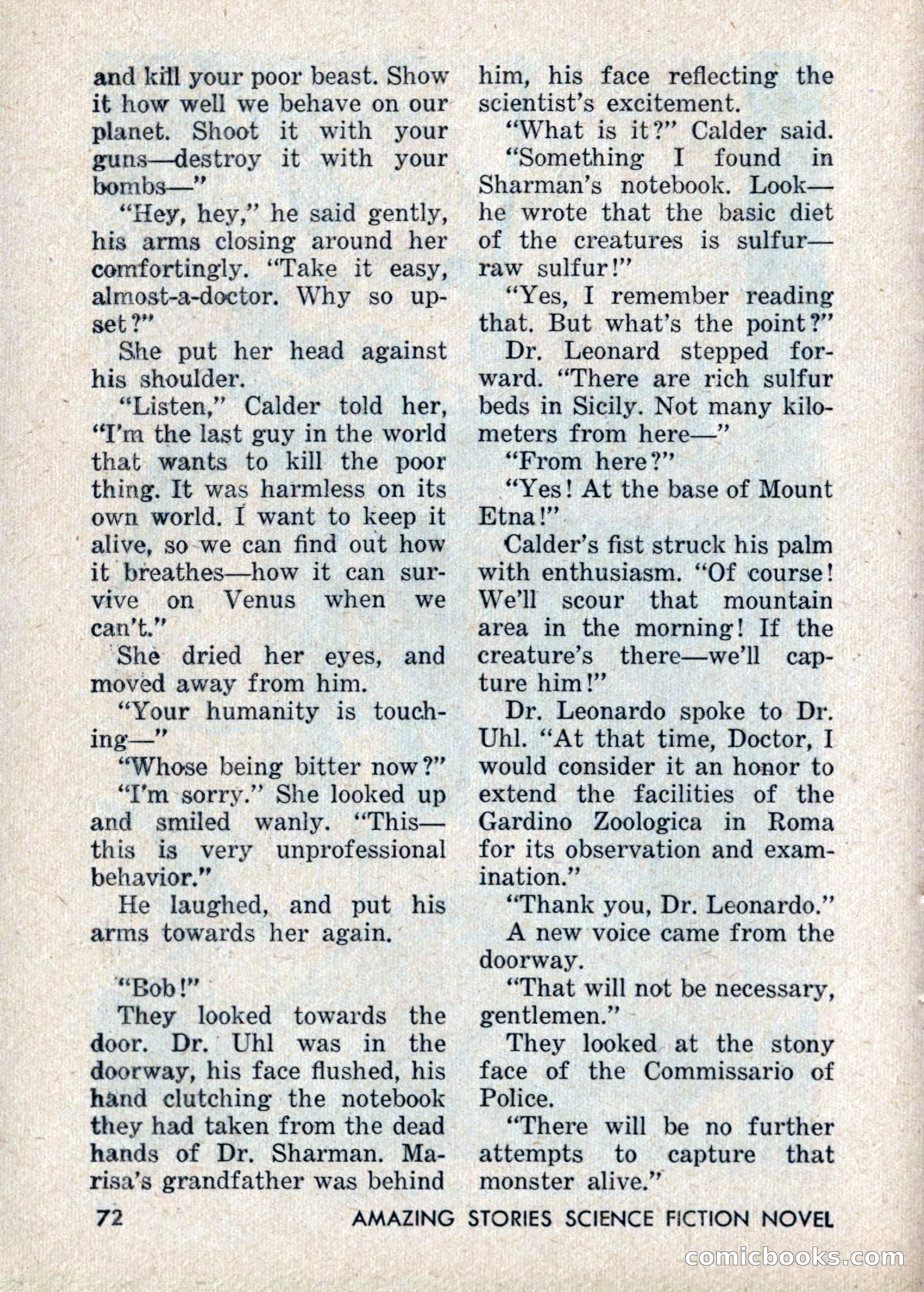 Amazing Stories: 20 Million Miles to Earth — page 72 of 132