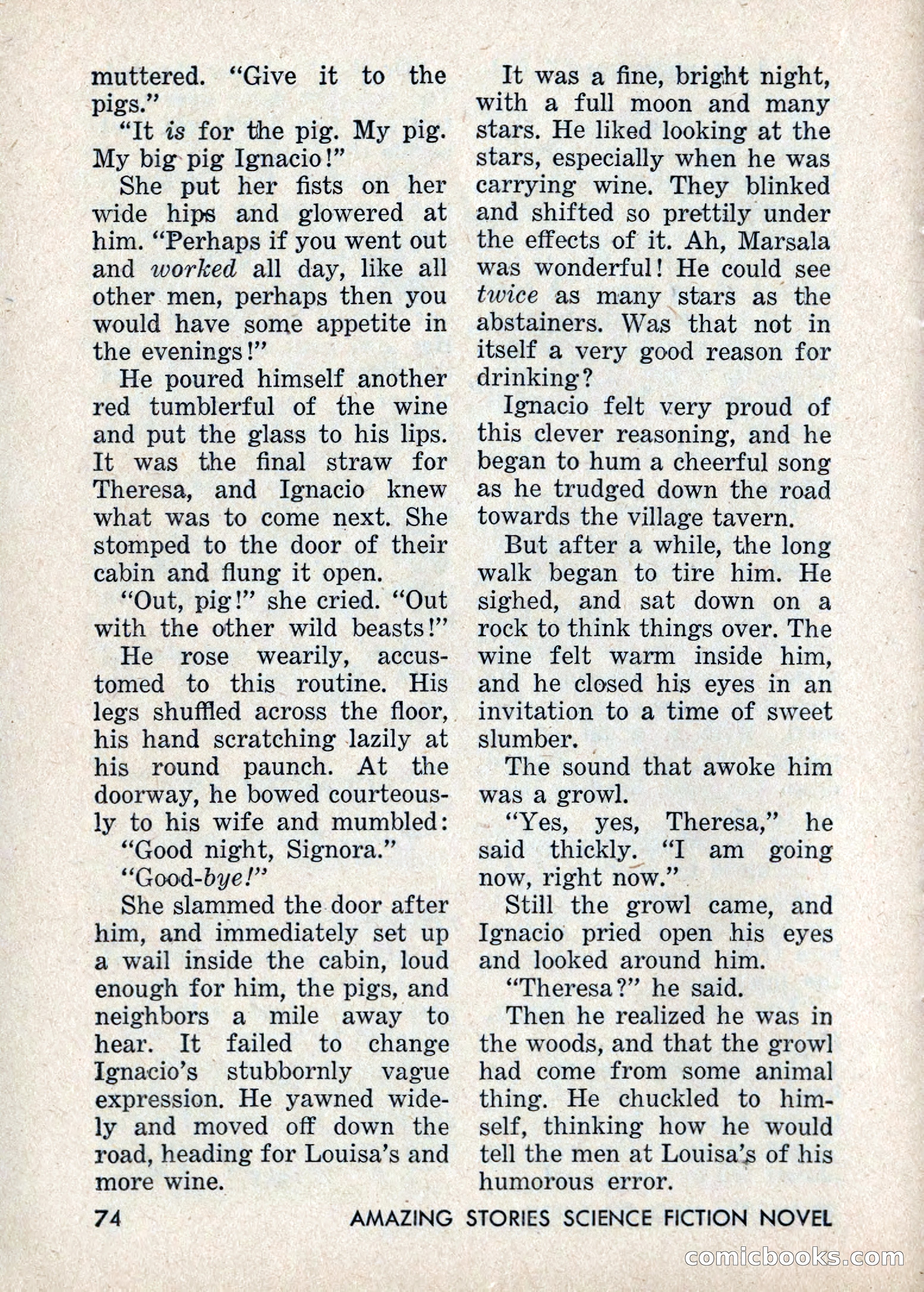 Amazing Stories: 20 Million Miles to Earth — page 74 of 132