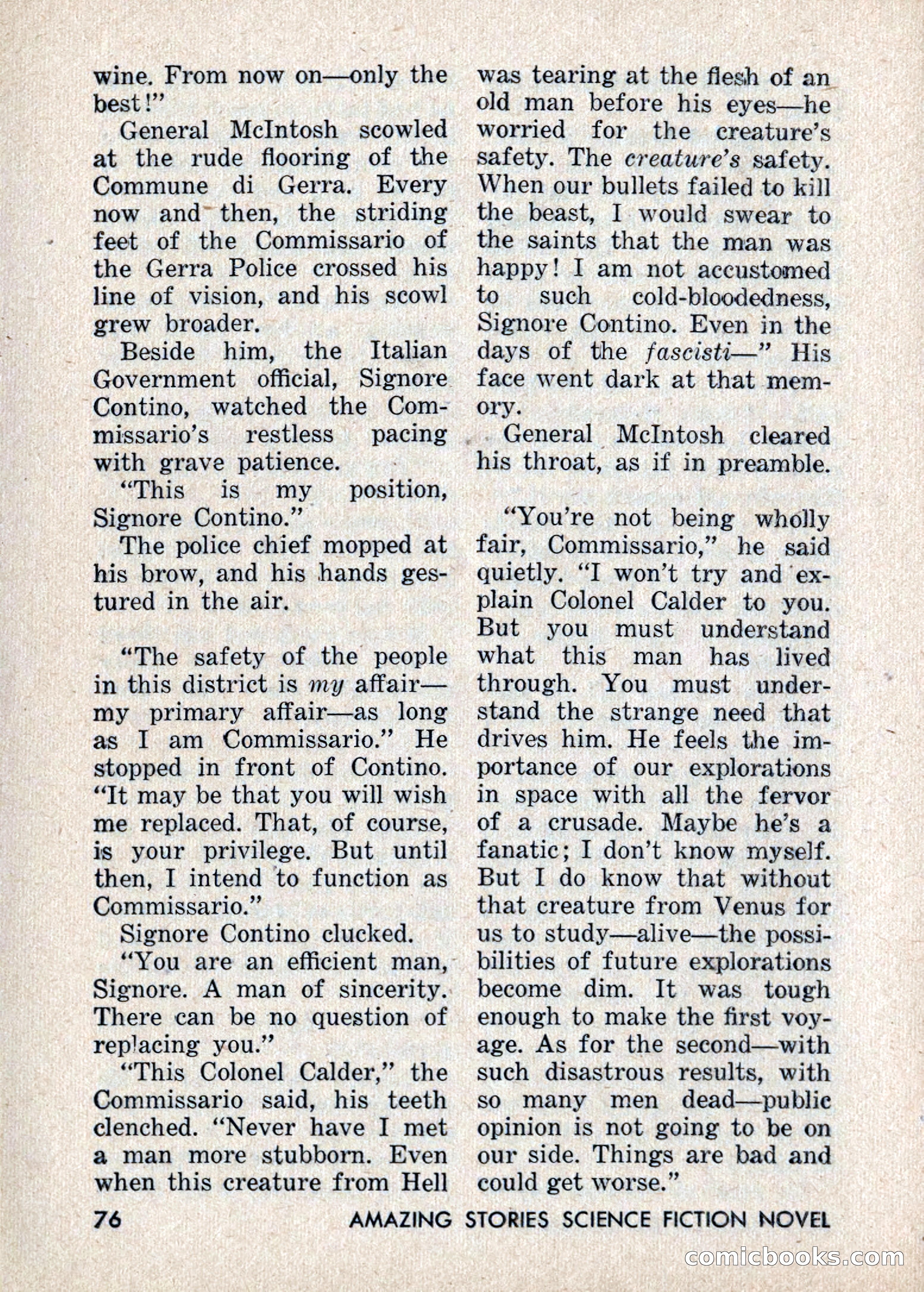 Amazing Stories: 20 Million Miles to Earth — page 76 of 132