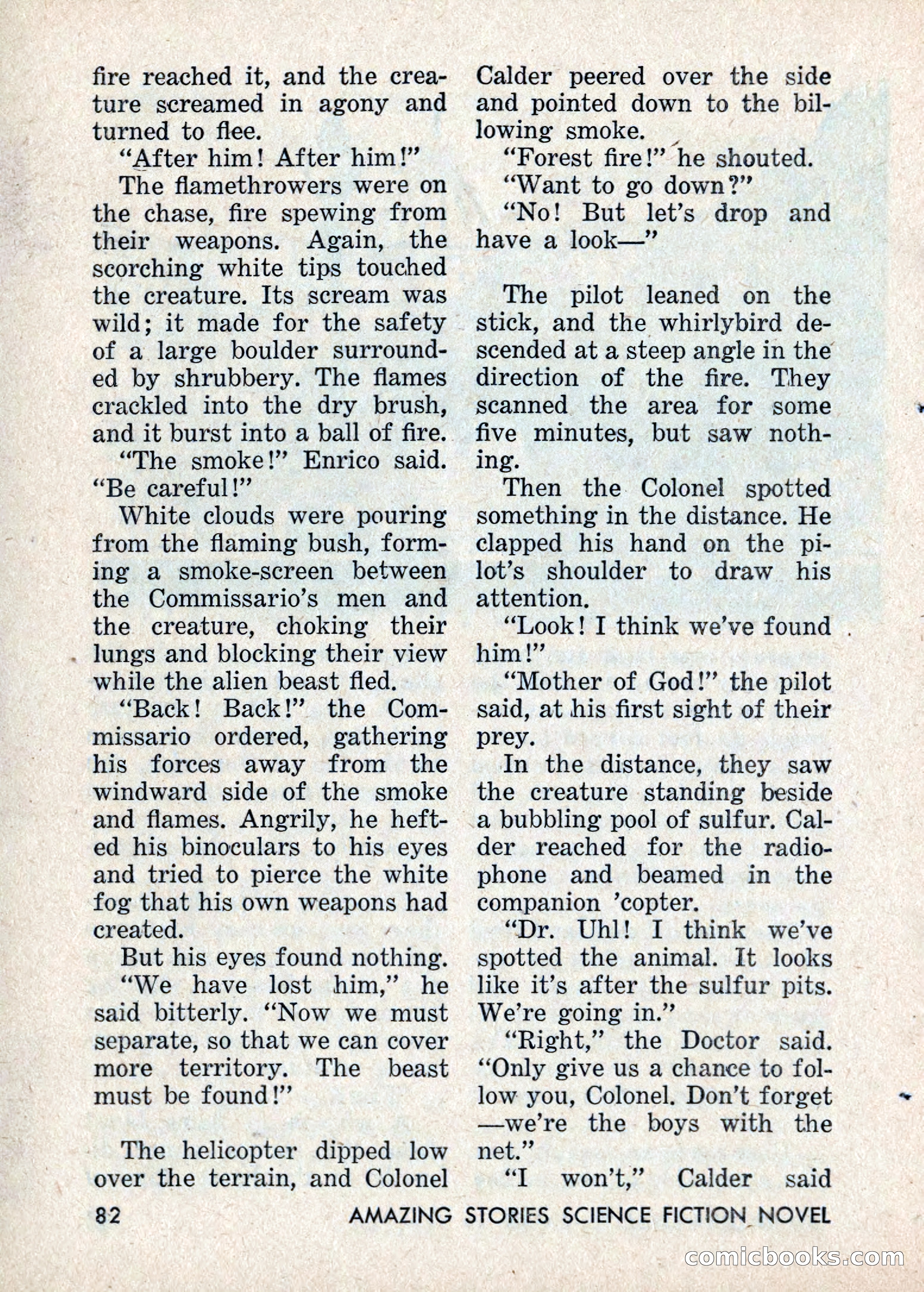 Amazing Stories: 20 Million Miles to Earth — page 82 of 132