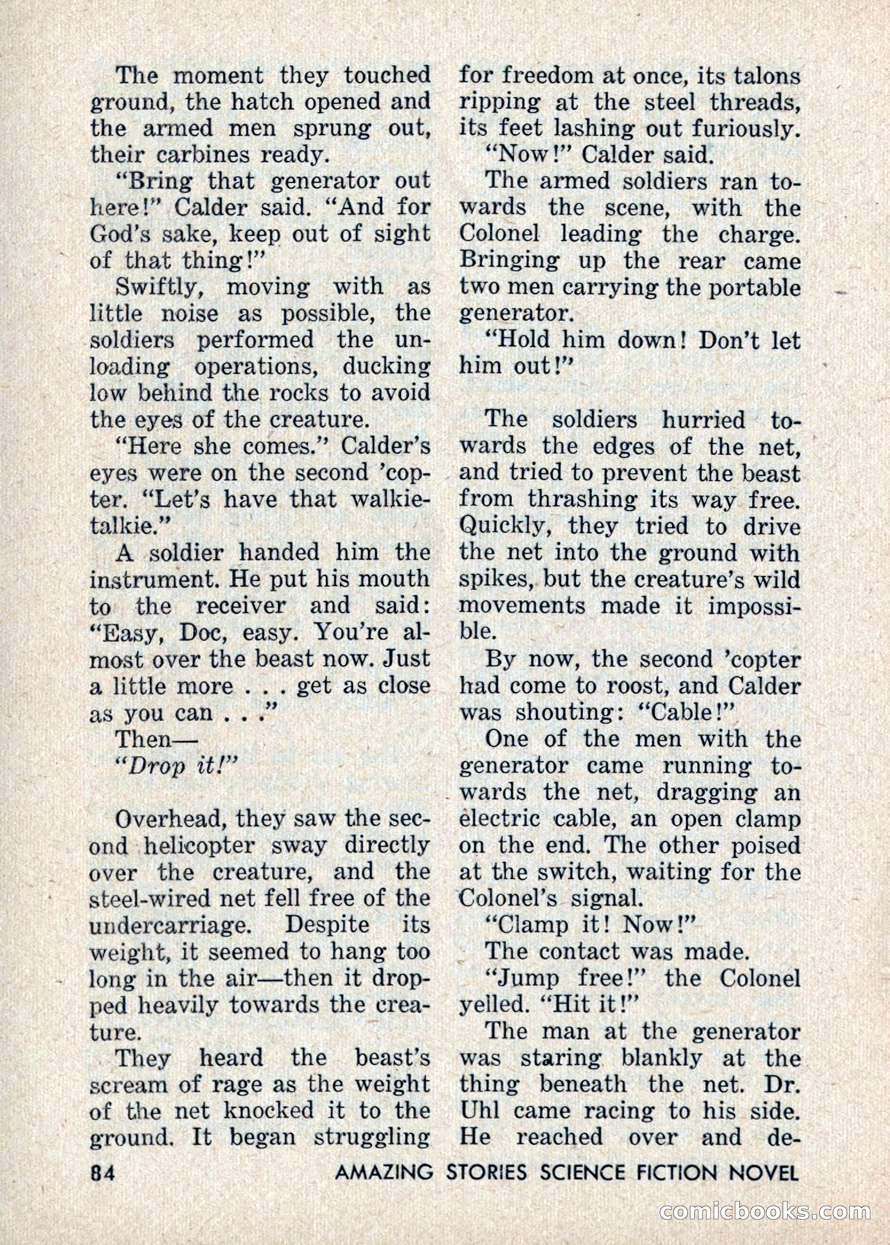 Amazing Stories: 20 Million Miles to Earth — page 84 of 132