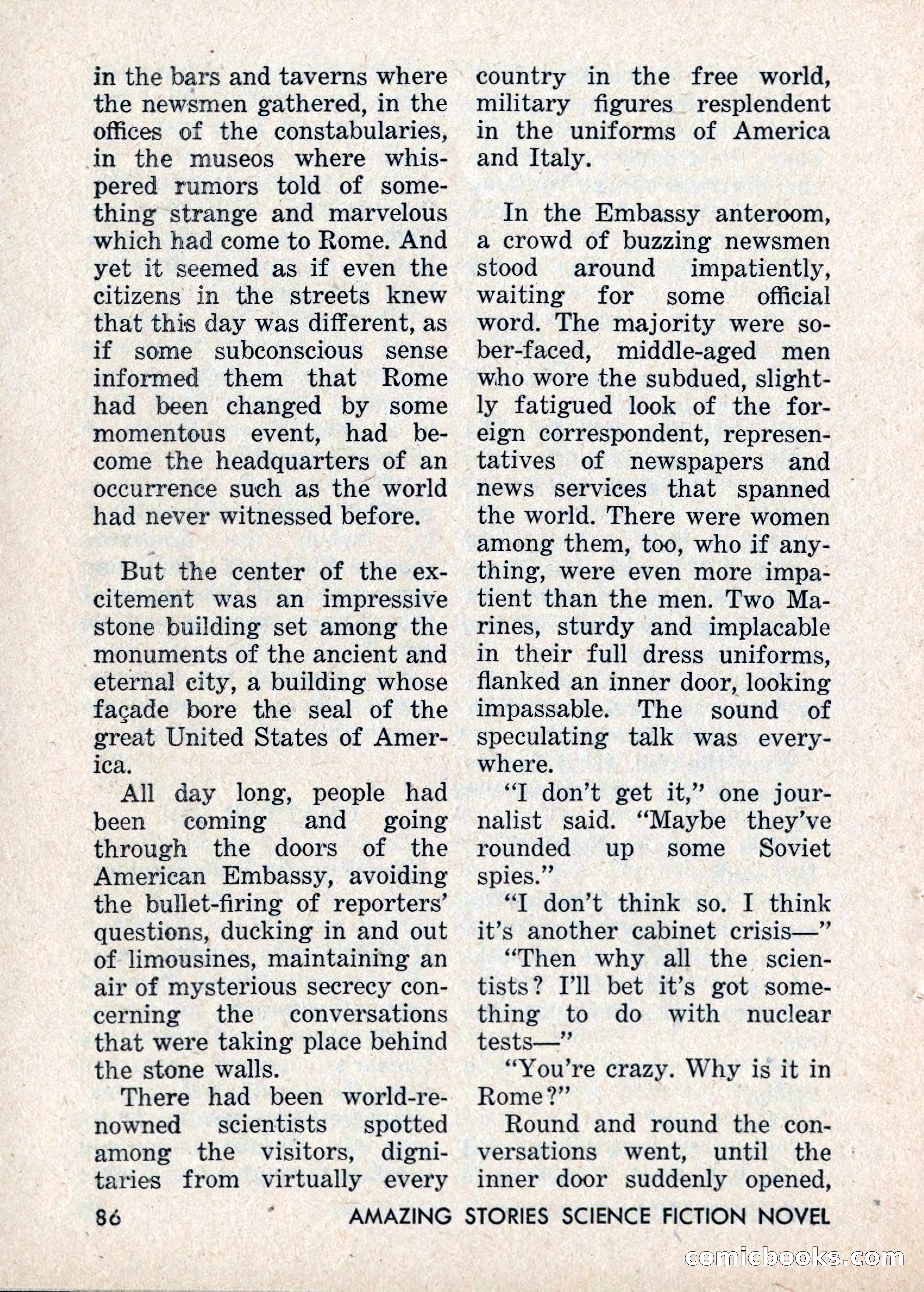 Amazing Stories: 20 Million Miles to Earth — page 86 of 132