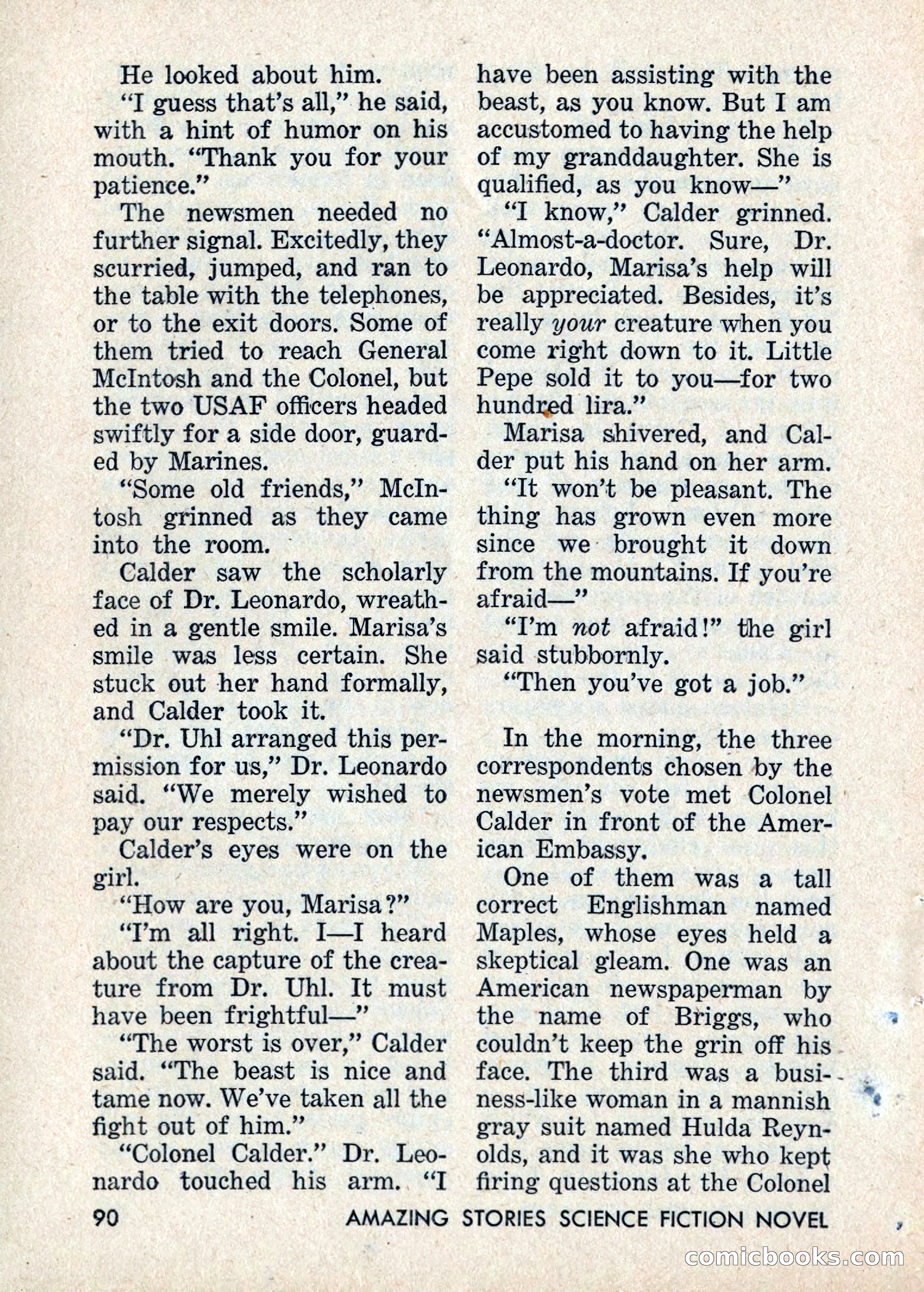 Amazing Stories: 20 Million Miles to Earth — page 90 of 132