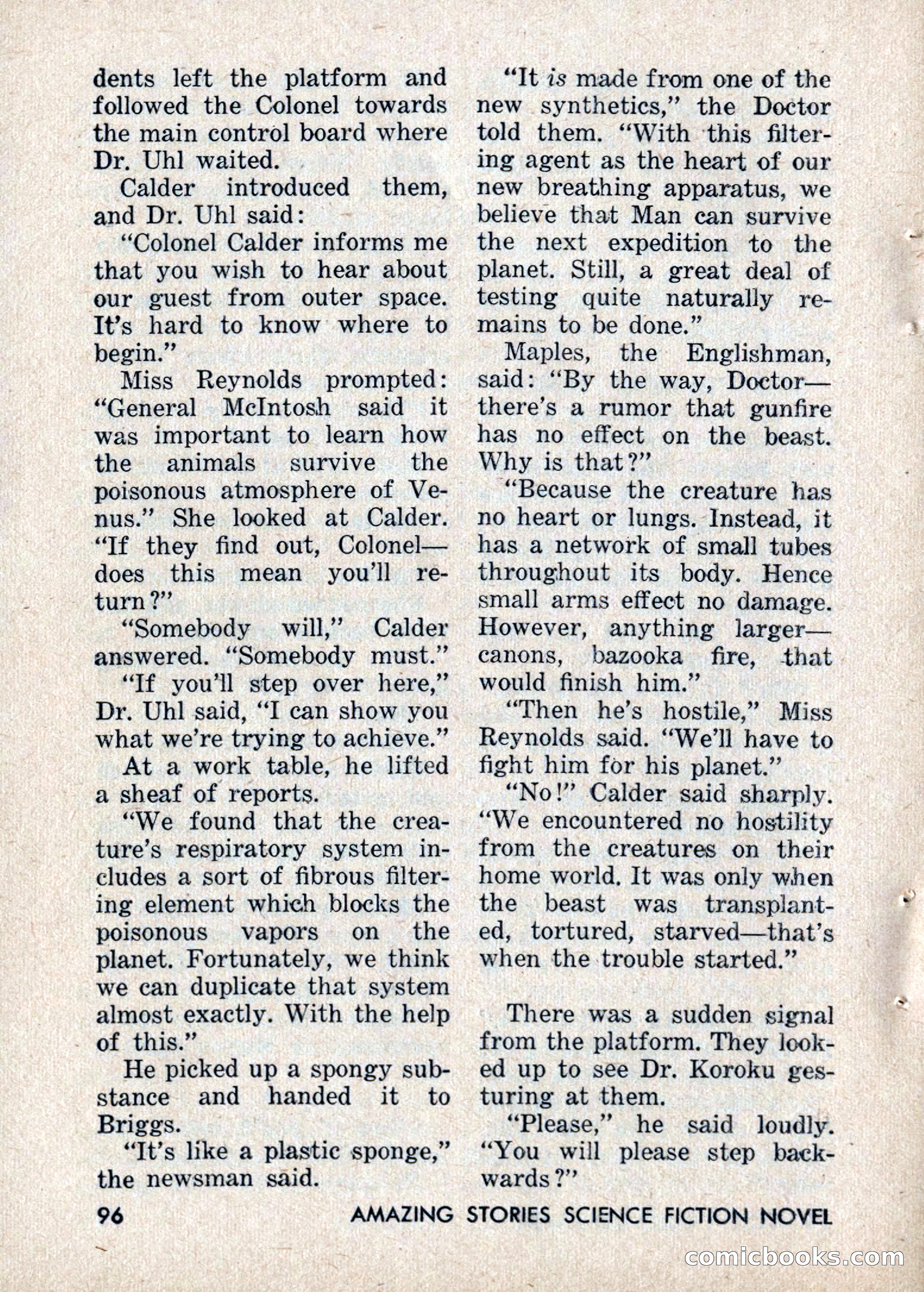 Amazing Stories: 20 Million Miles to Earth — page 96 of 132