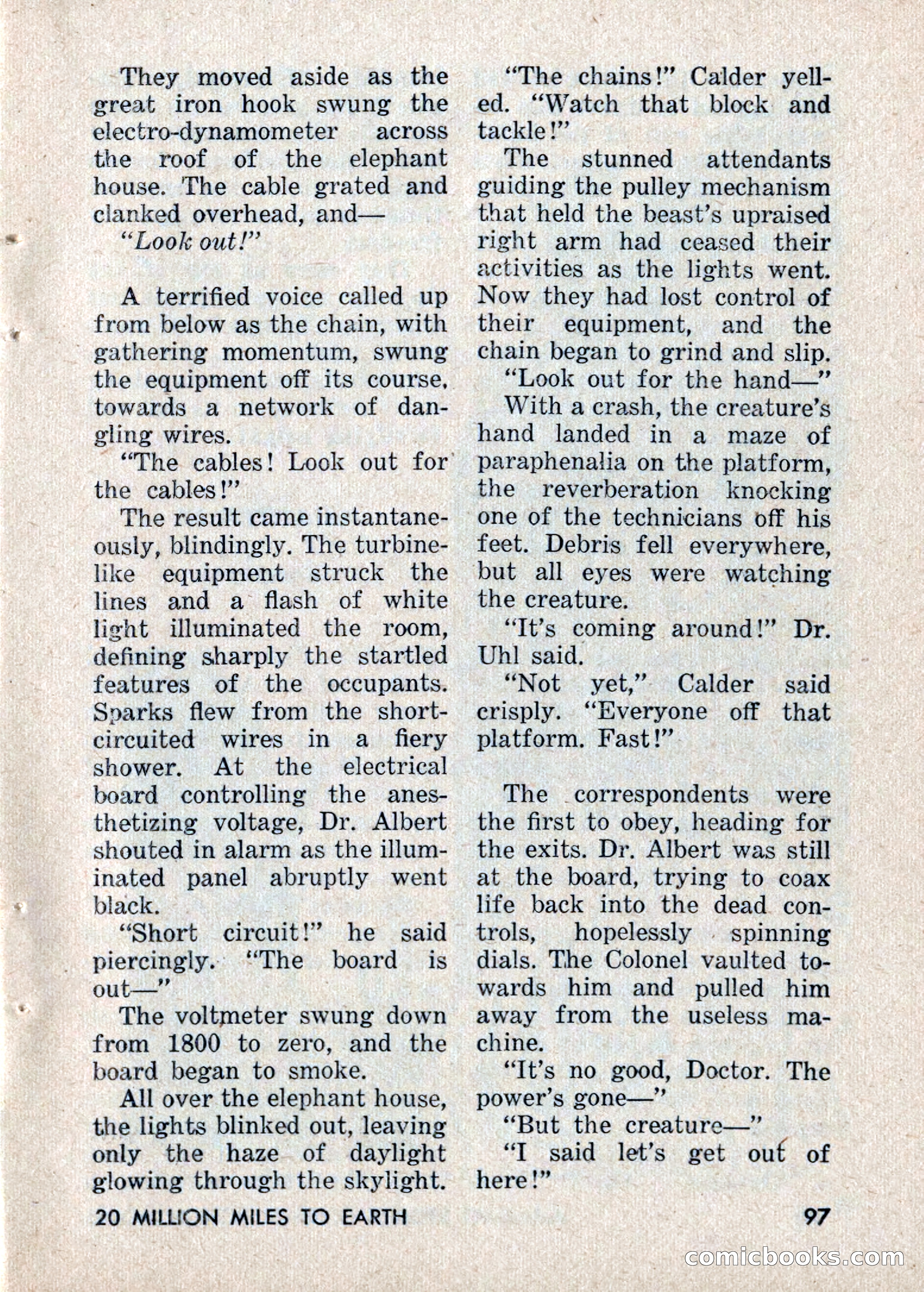 Amazing Stories: 20 Million Miles to Earth — page 97 of 132