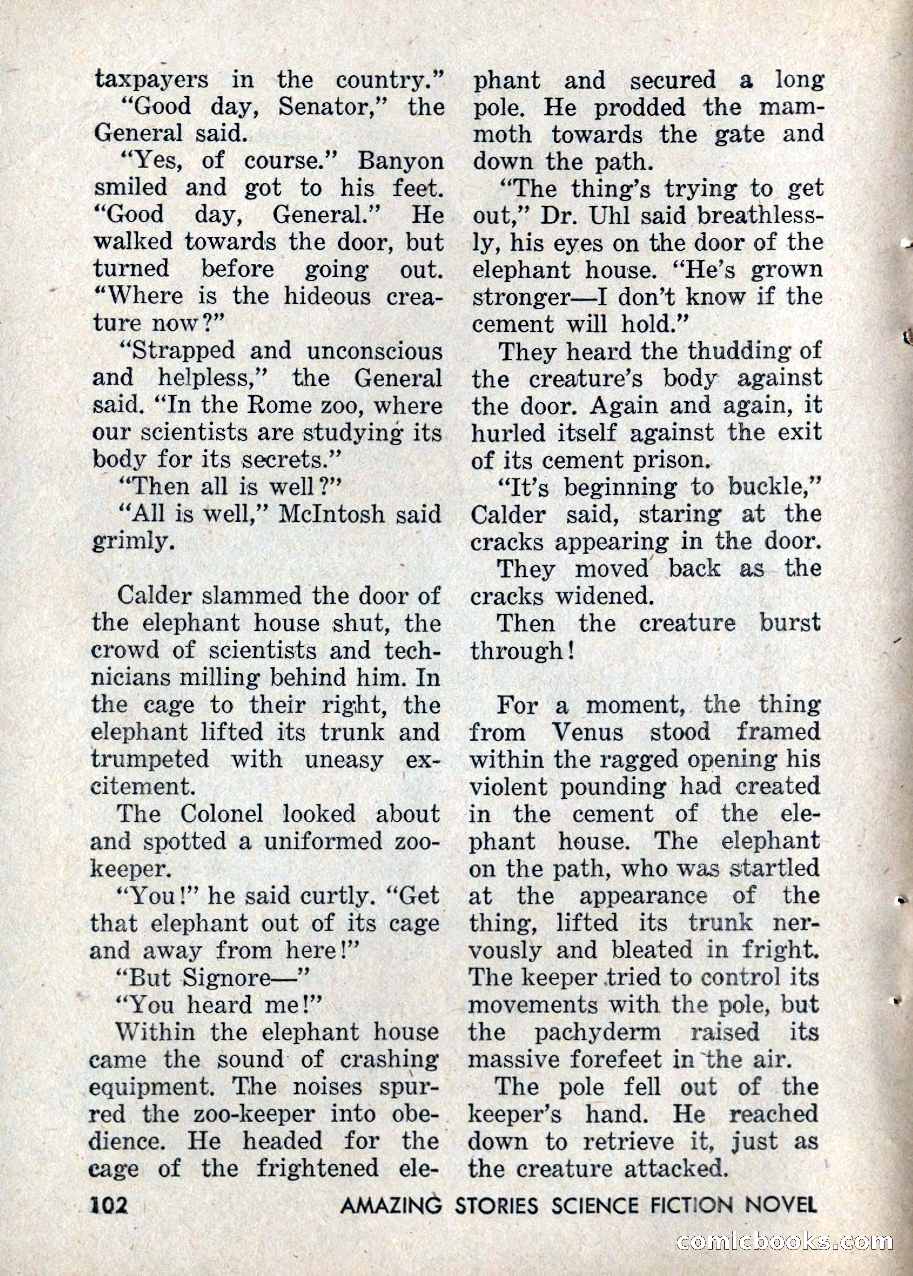 Amazing Stories: 20 Million Miles to Earth — page 102 of 132