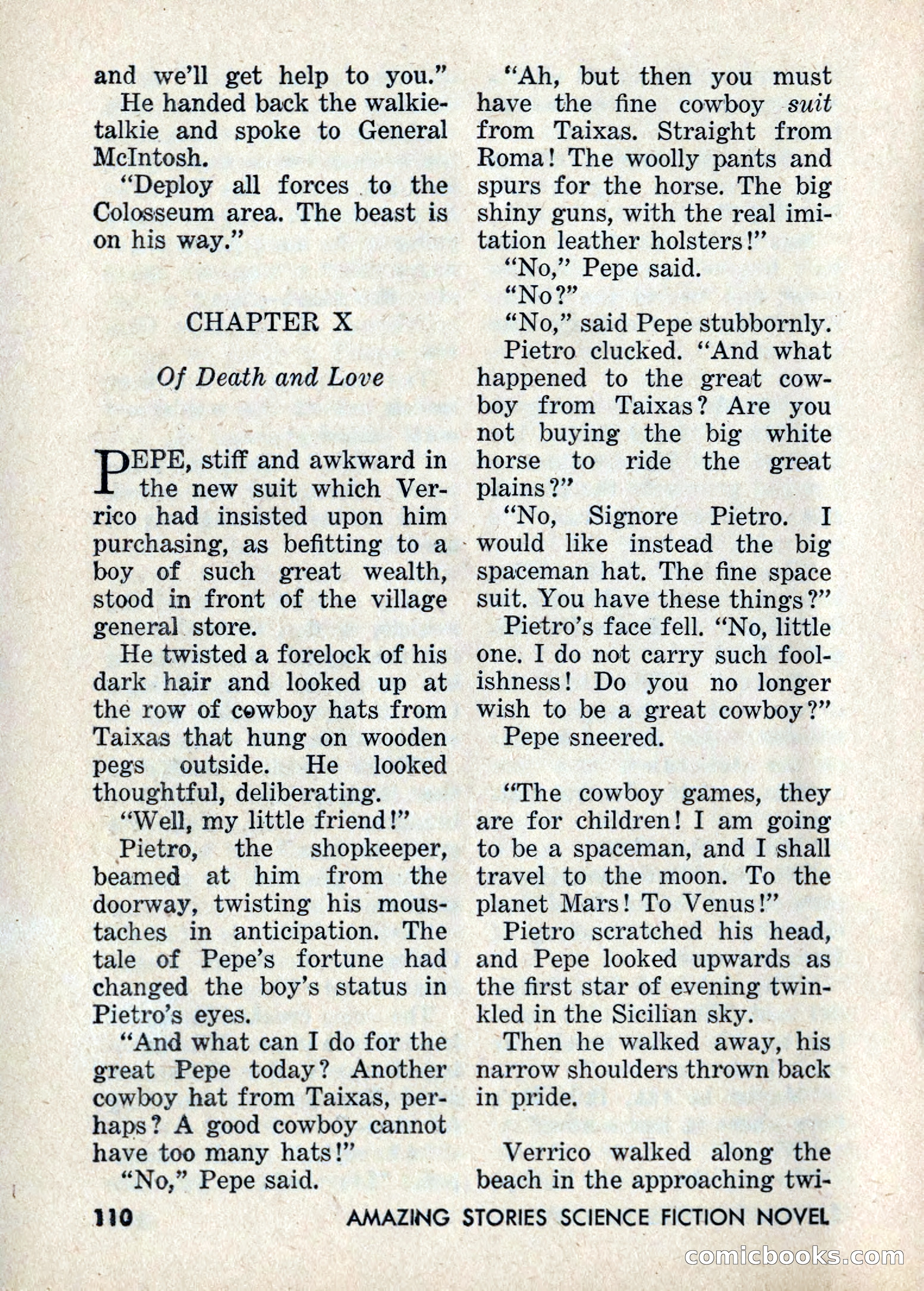 Amazing Stories: 20 Million Miles to Earth — page 110 of 132