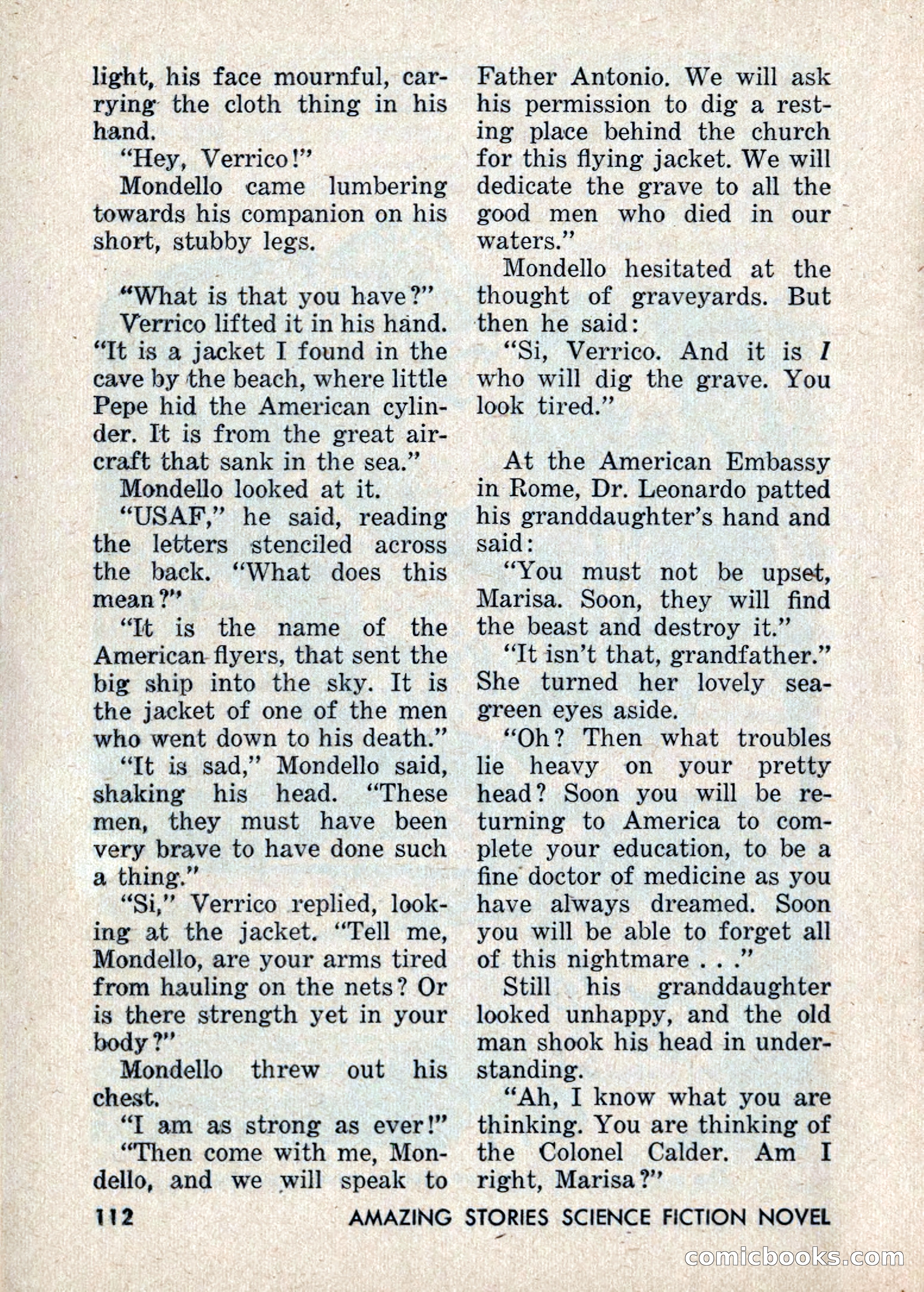 Amazing Stories: 20 Million Miles to Earth — page 112 of 132