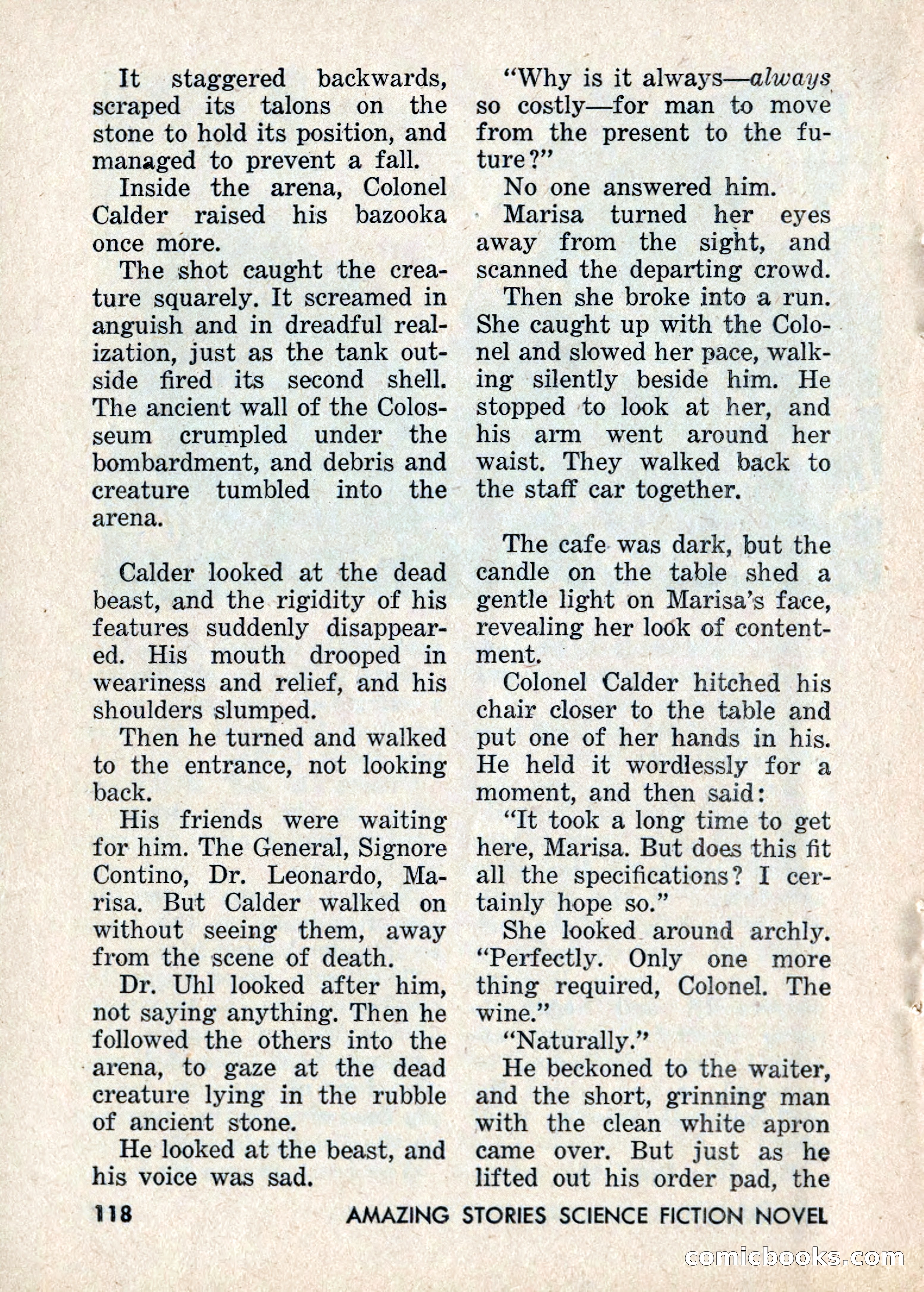 Amazing Stories: 20 Million Miles to Earth — page 118 of 132