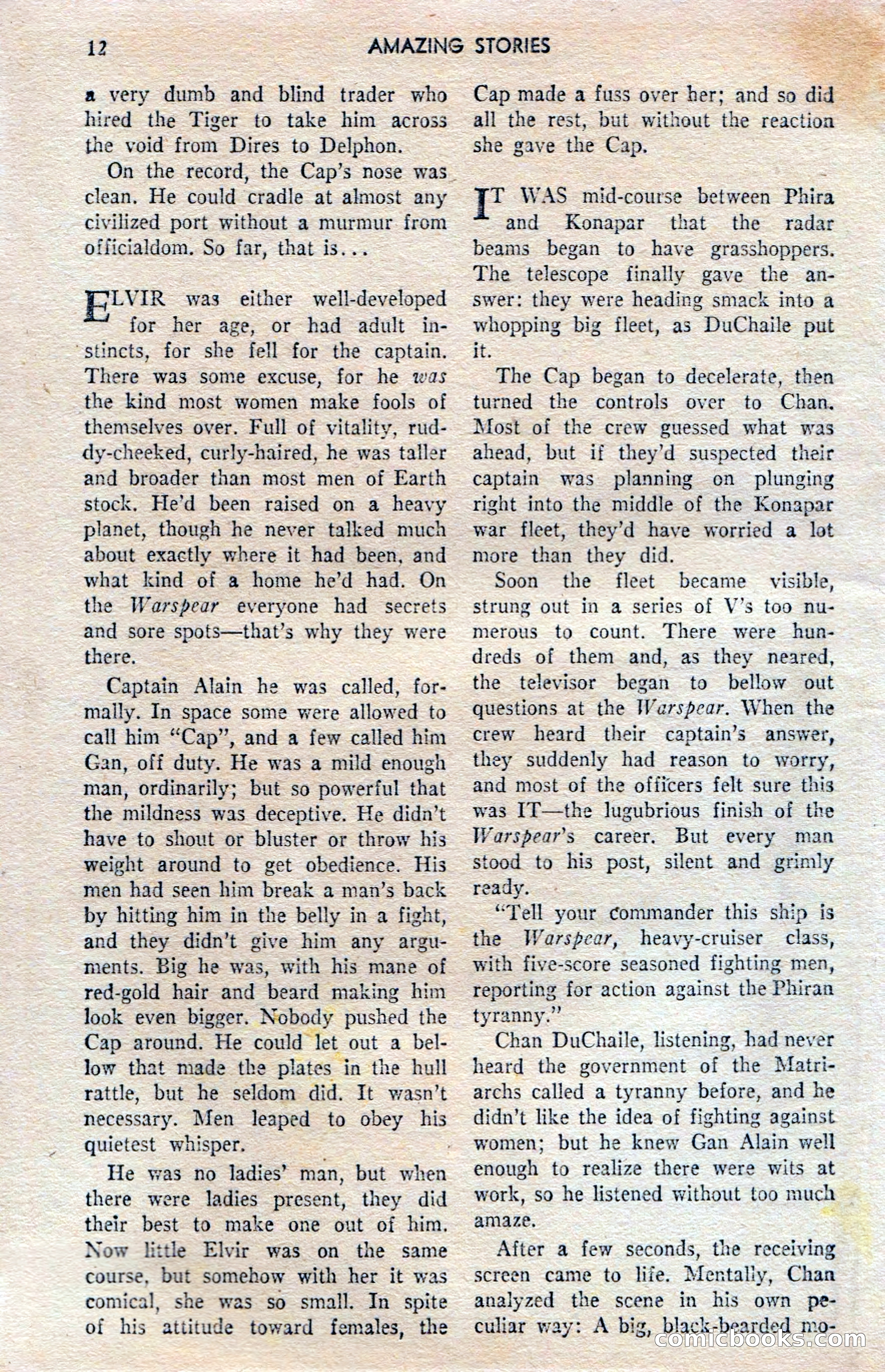 Amazing Stories (UK), Vol. 1, No. 20 — page 12 of 100