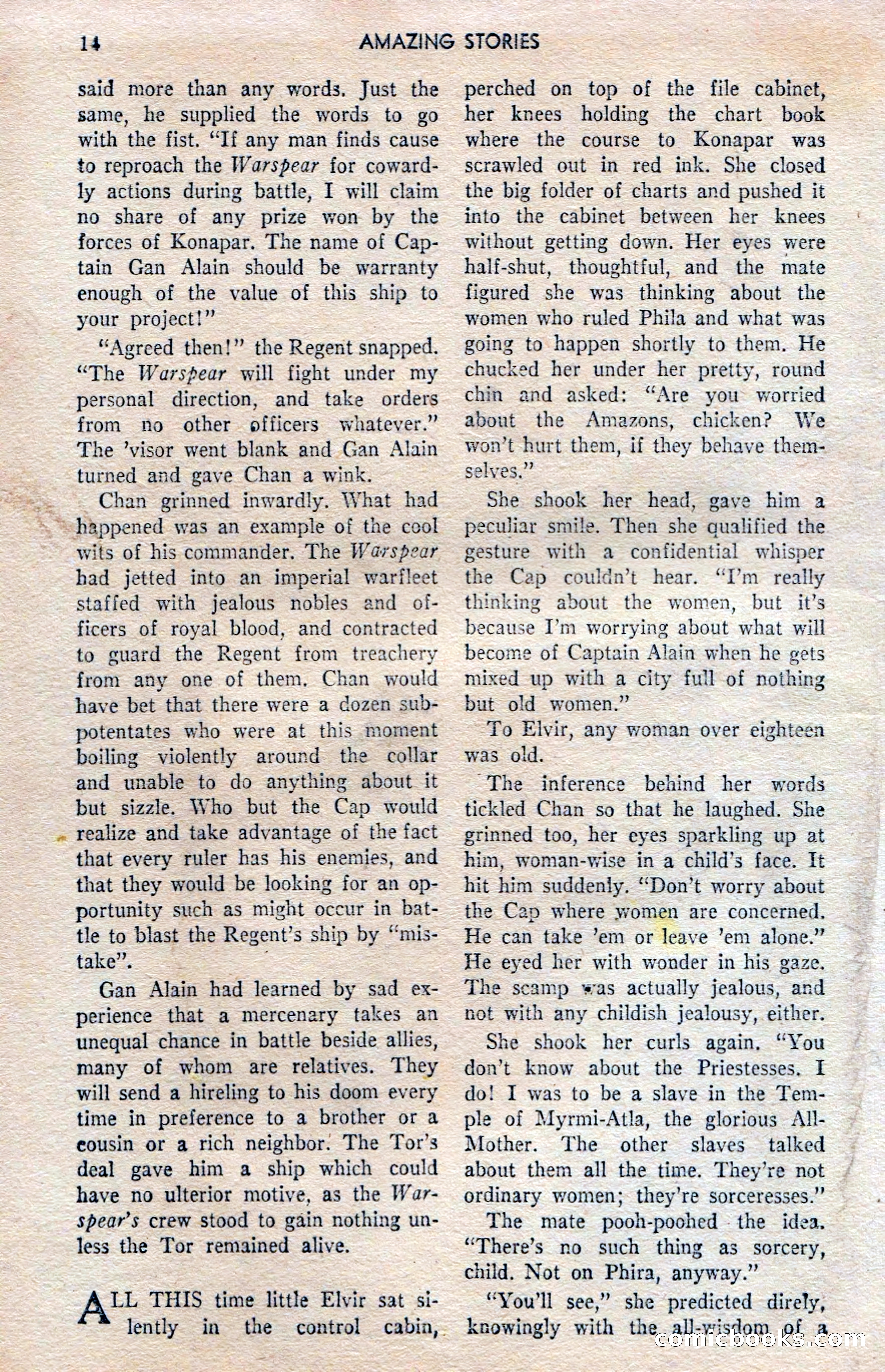 Amazing Stories (UK), Vol. 1, No. 20 — page 14 of 100