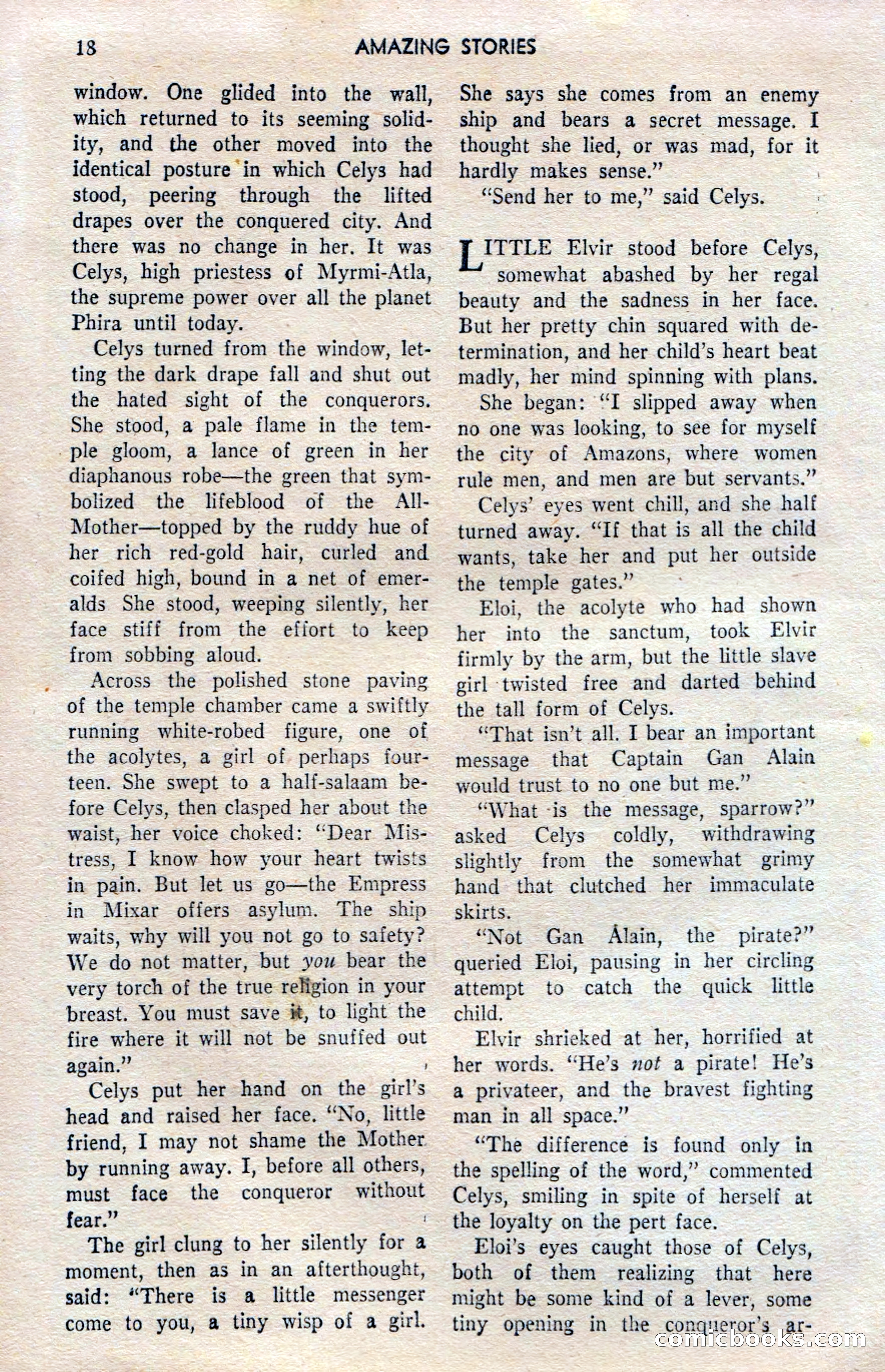 Amazing Stories (UK), Vol. 1, No. 20 — page 18 of 100