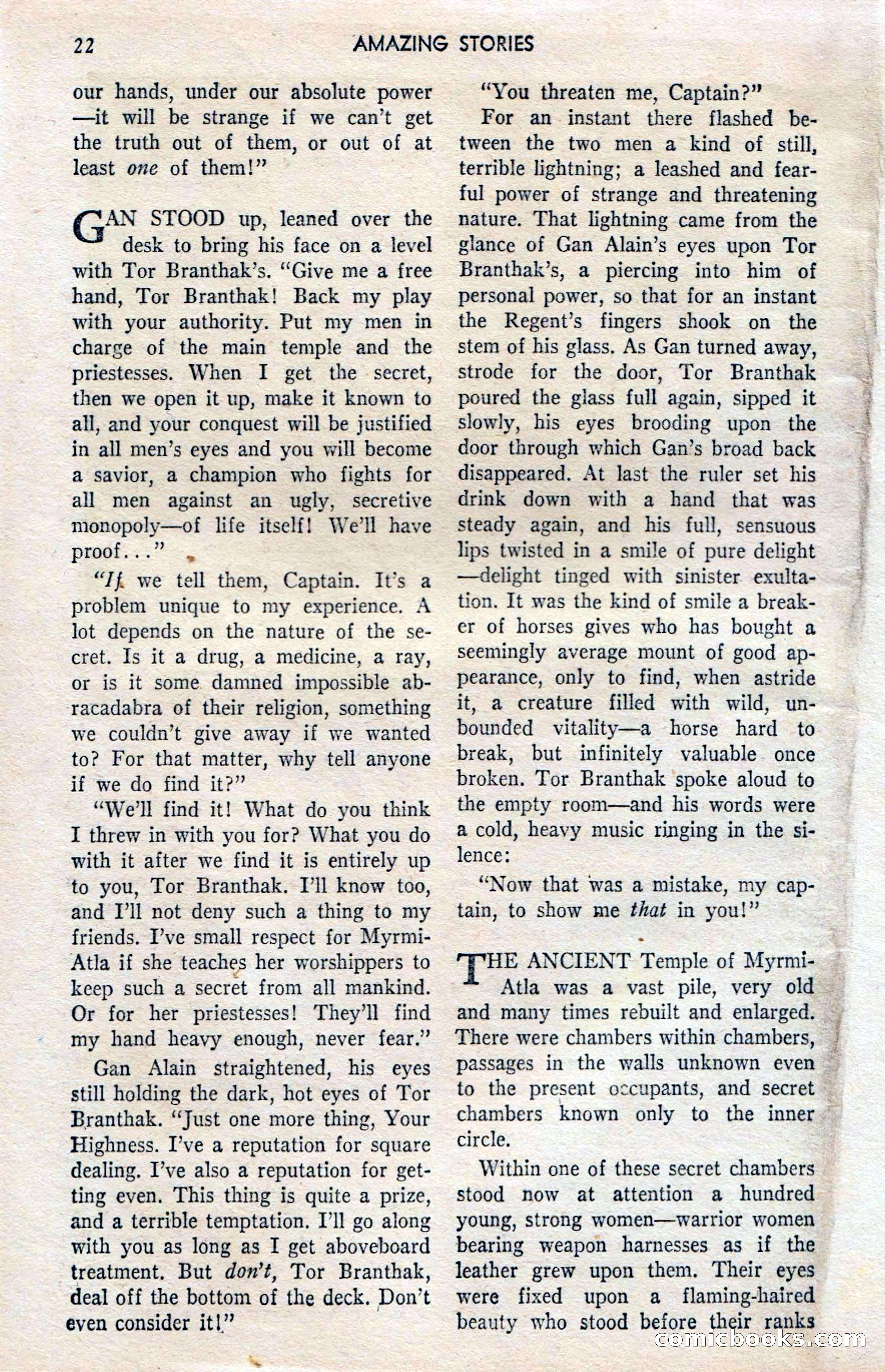 Amazing Stories (UK), Vol. 1, No. 20 — page 22 of 100