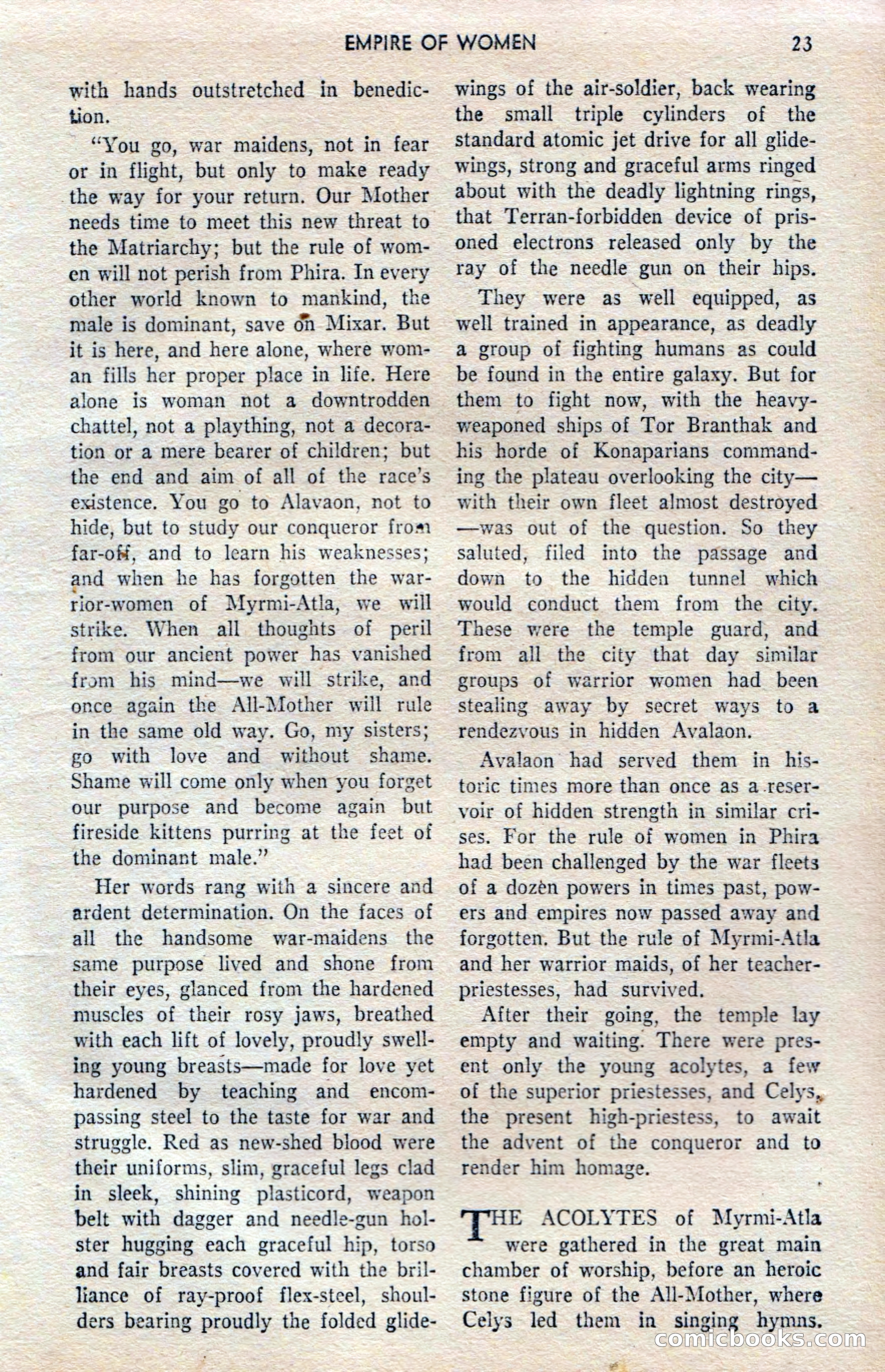 Amazing Stories (UK), Vol. 1, No. 20 — page 23 of 100