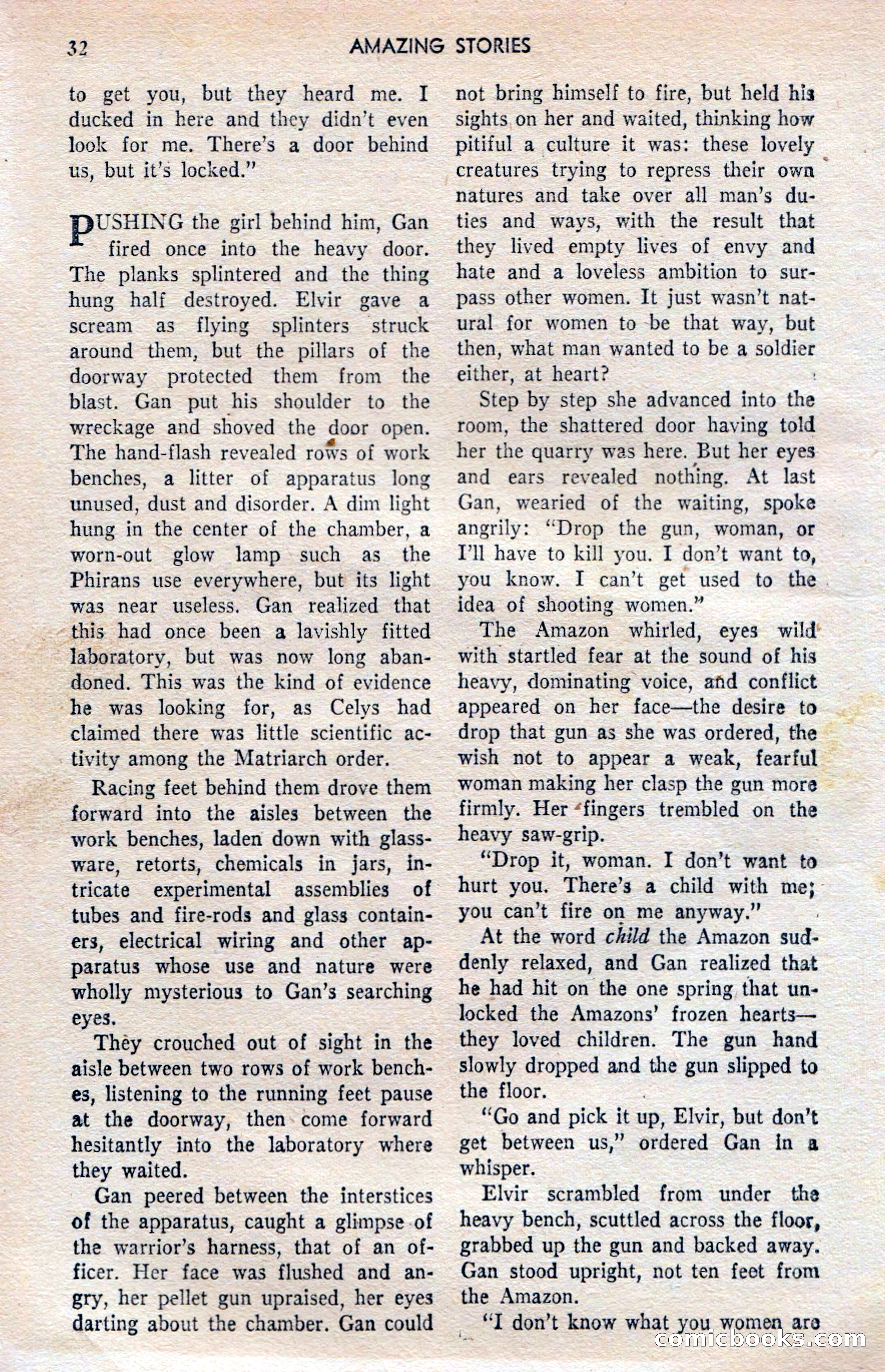 Amazing Stories (UK), Vol. 1, No. 20 — page 32 of 100