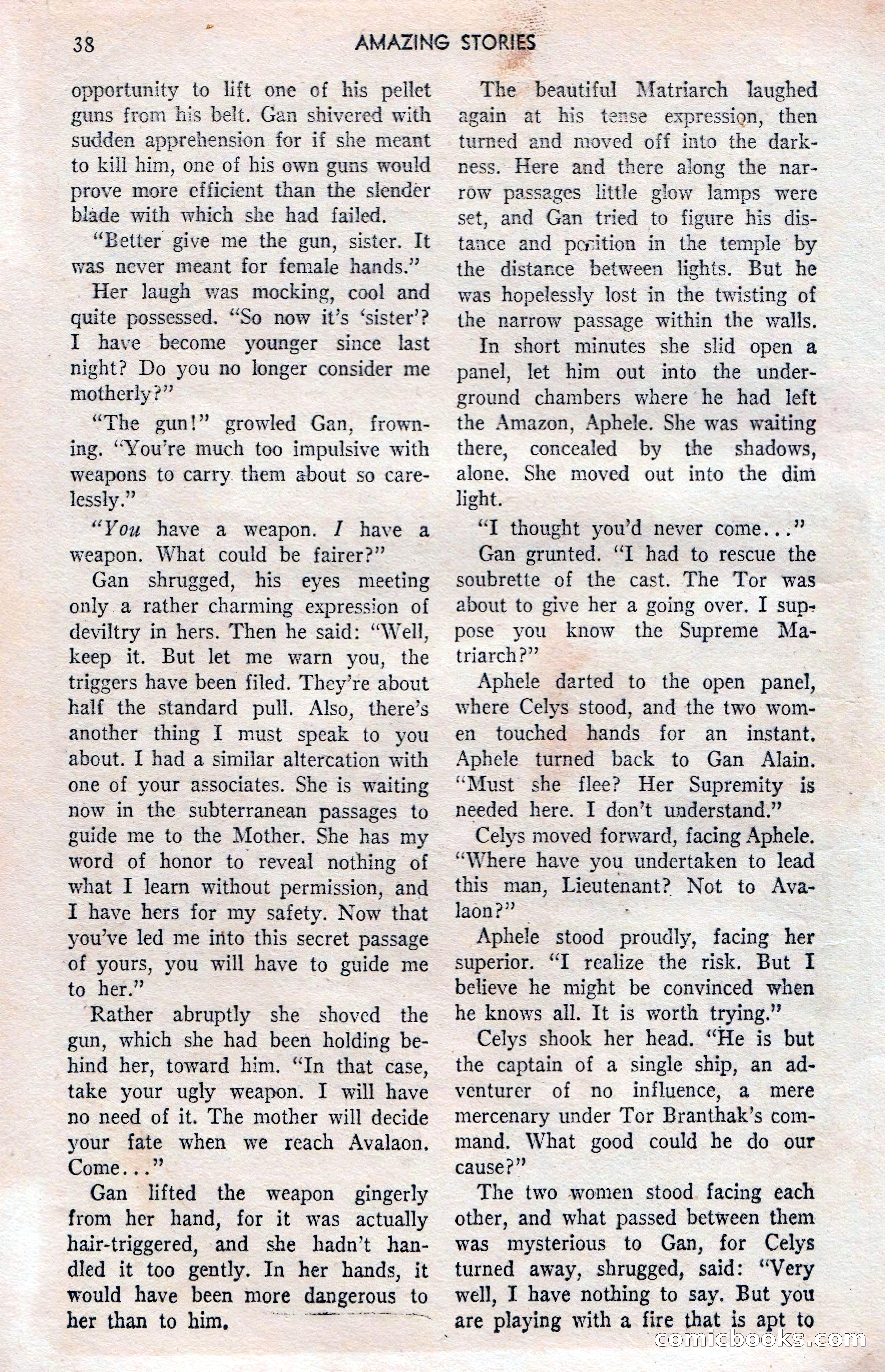 Amazing Stories (UK), Vol. 1, No. 20 — page 38 of 100