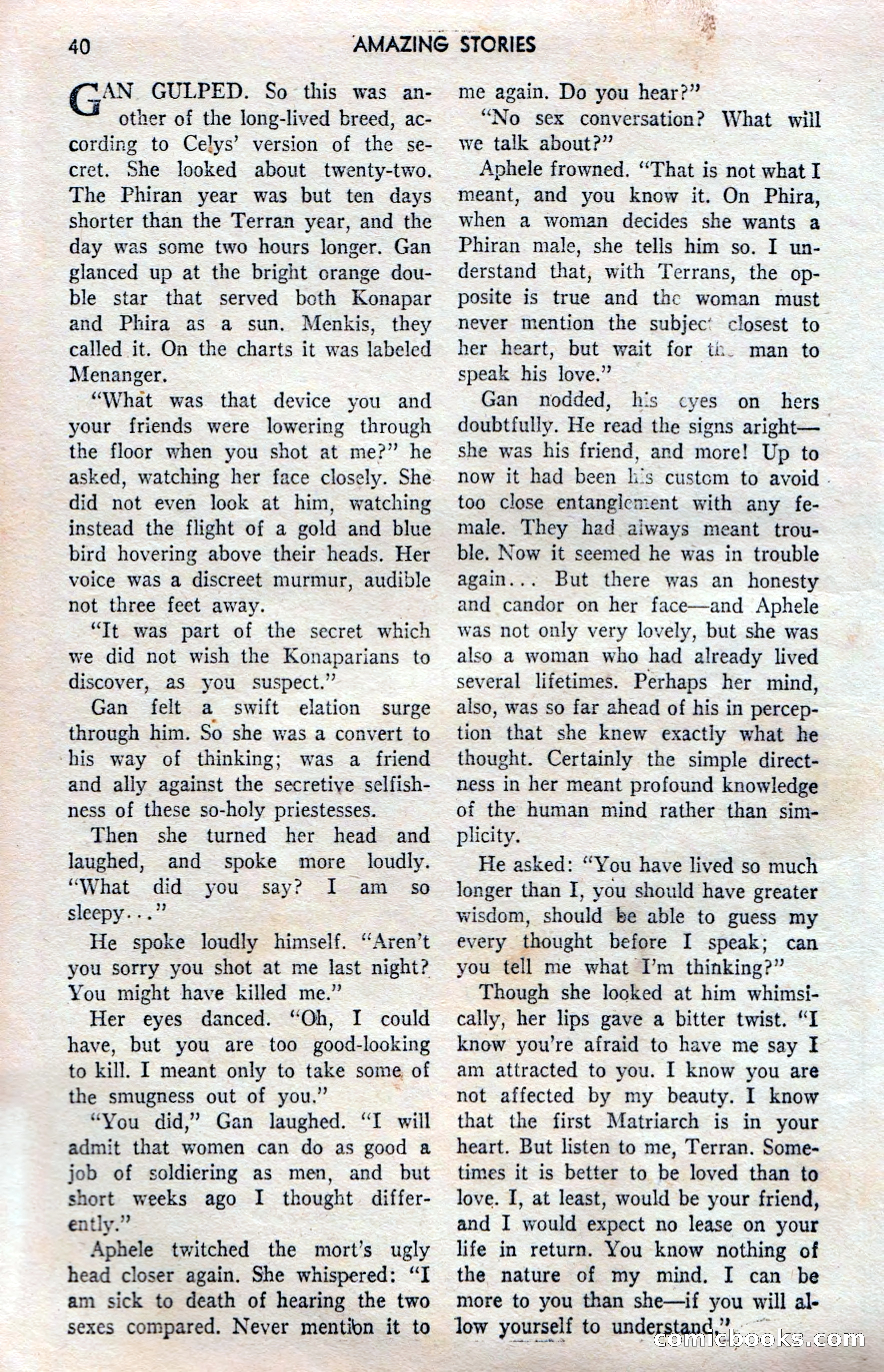 Amazing Stories (UK), Vol. 1, No. 20 — page 40 of 100