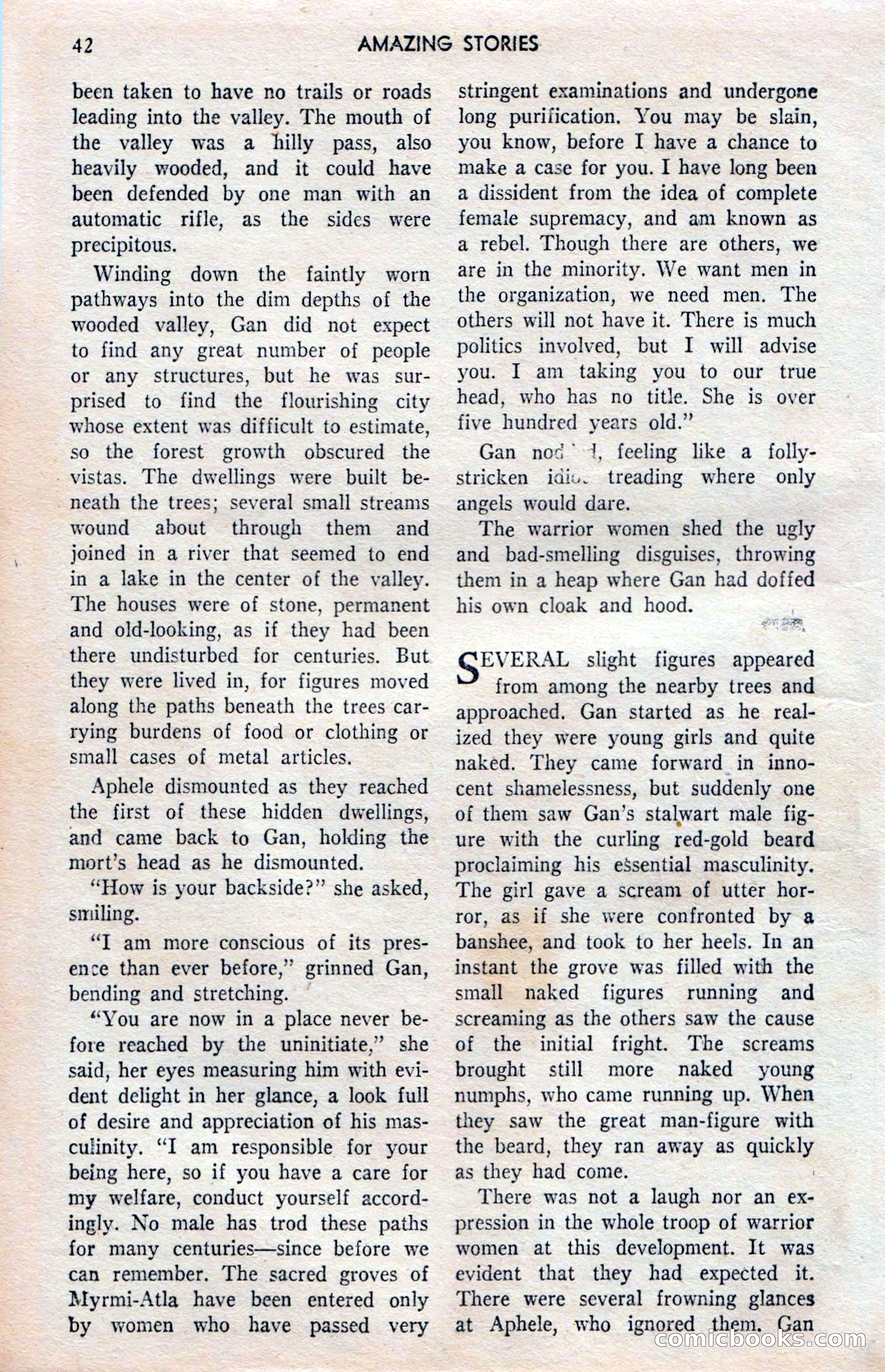 Amazing Stories (UK), Vol. 1, No. 20 — page 42 of 100