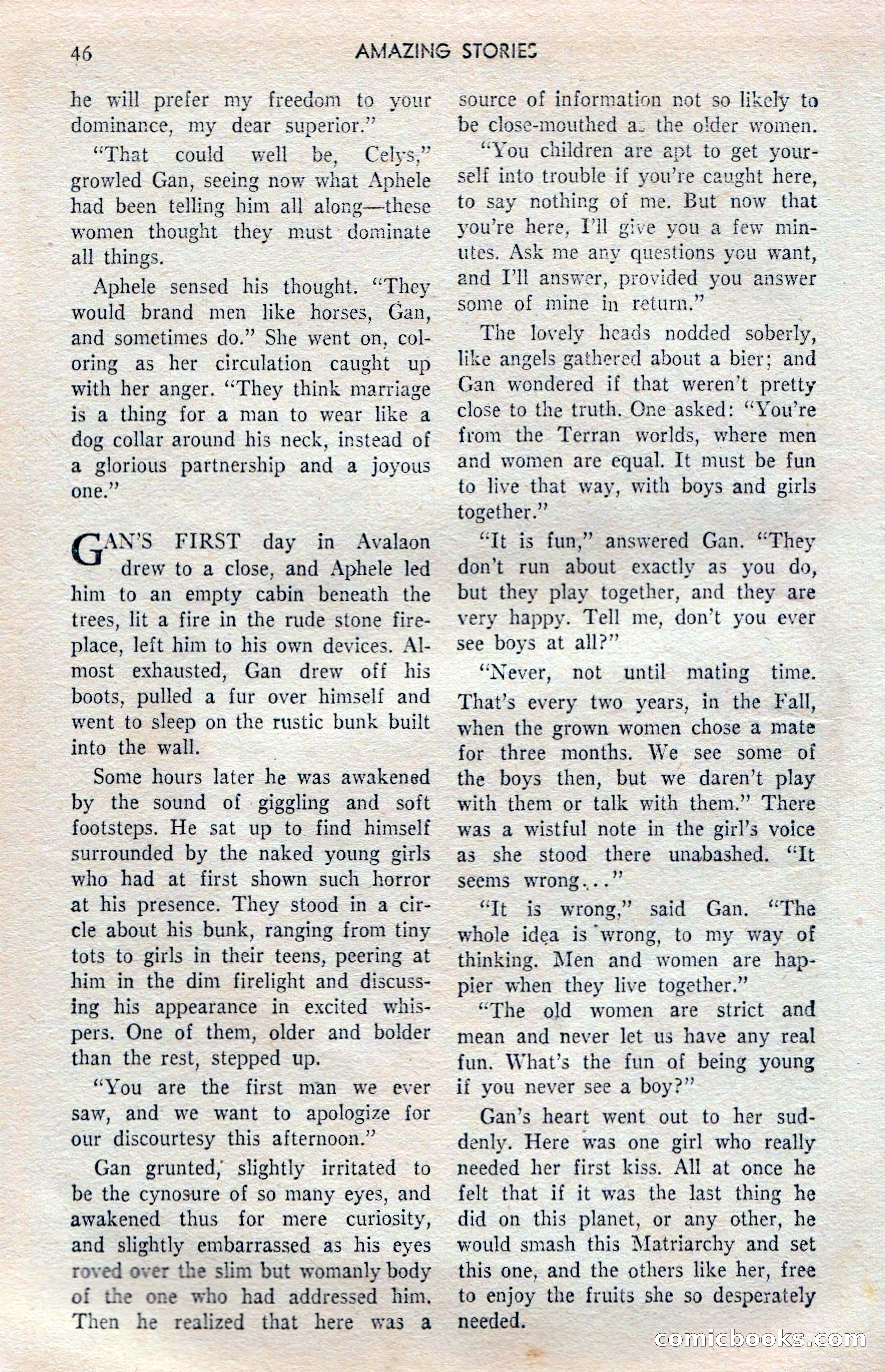 Amazing Stories (UK), Vol. 1, No. 20 — page 46 of 100
