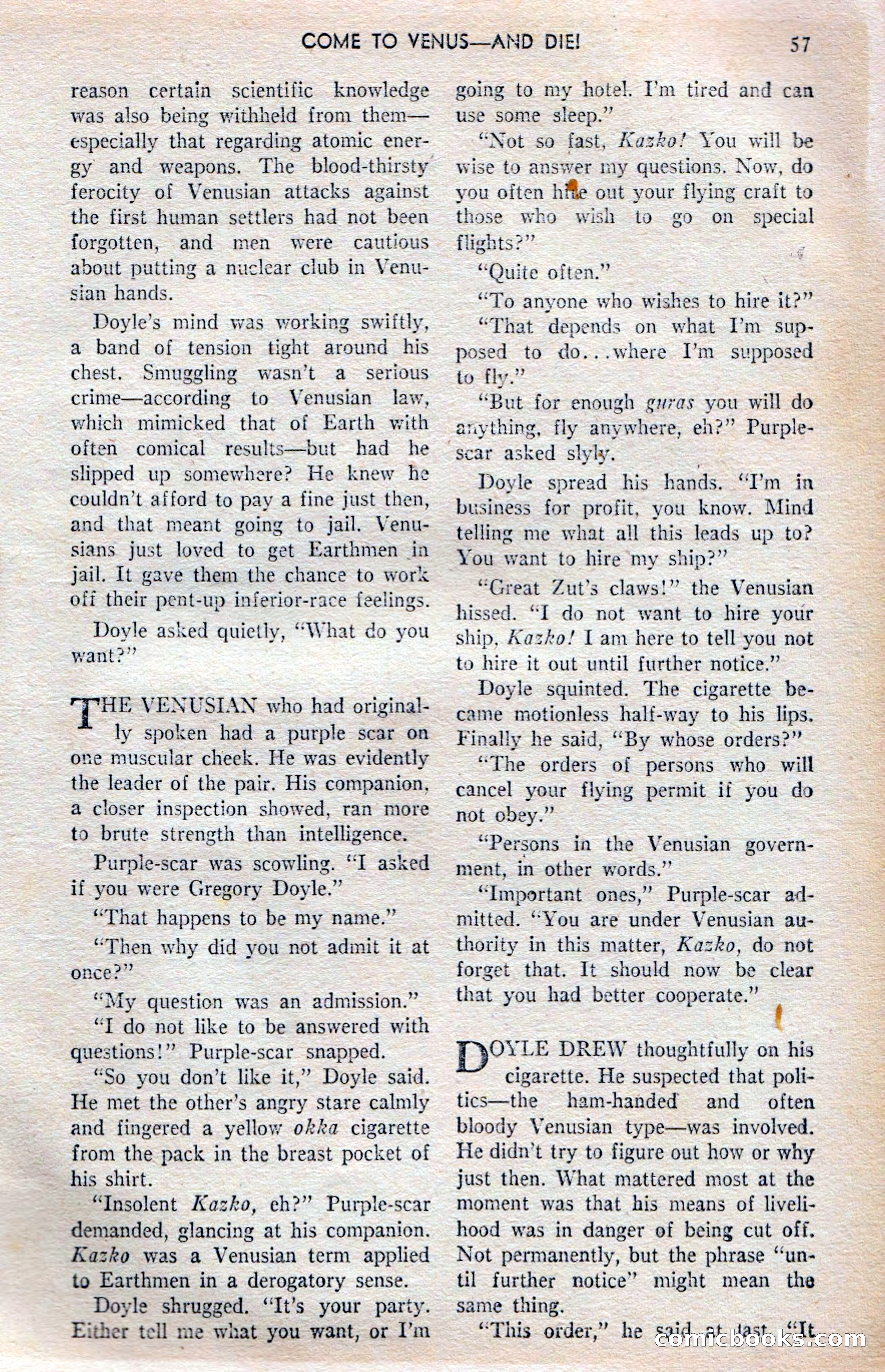 Amazing Stories (UK), Vol. 1, No. 20 — page 57 of 100