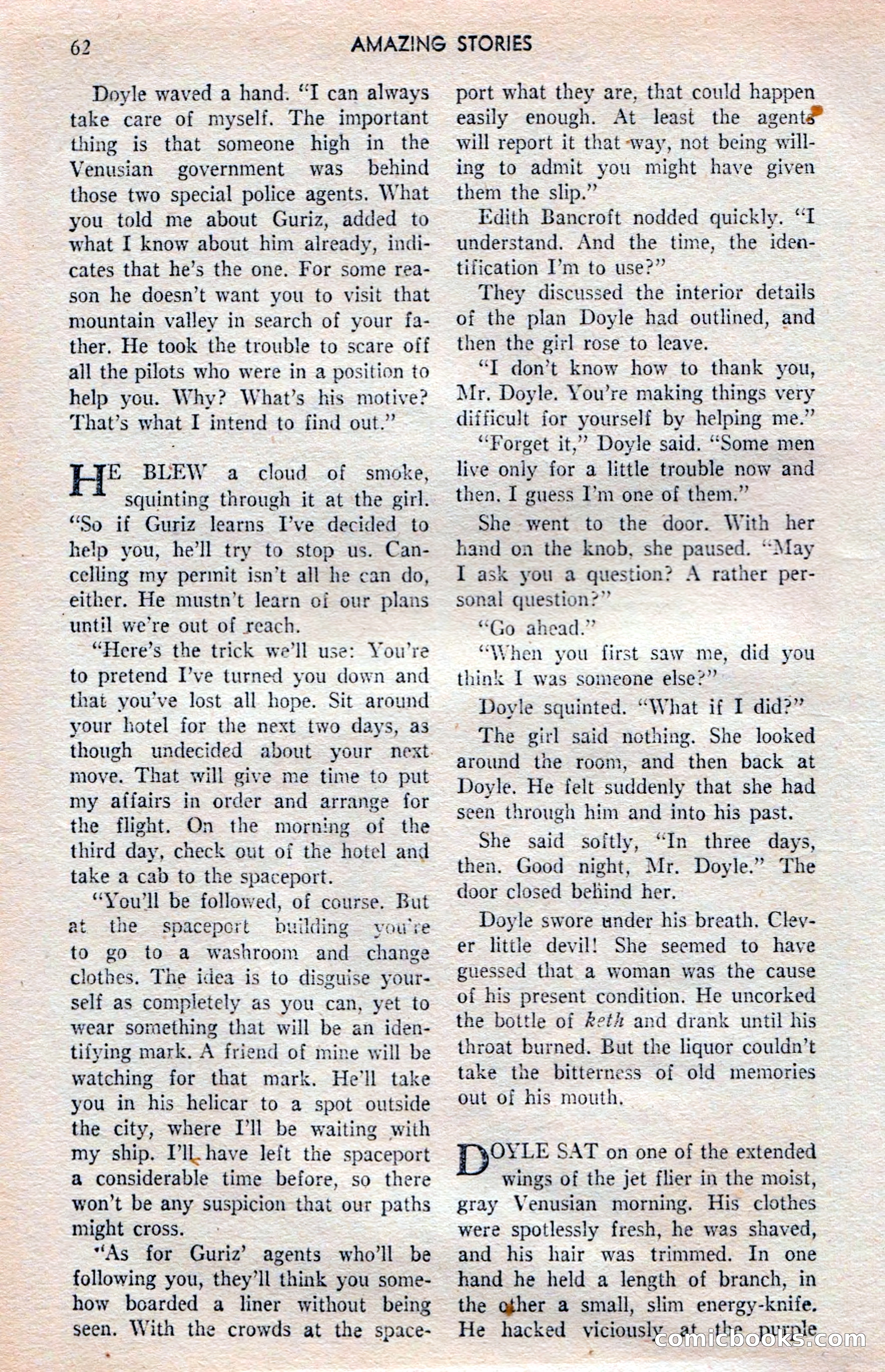 Amazing Stories (UK), Vol. 1, No. 20 — page 62 of 100