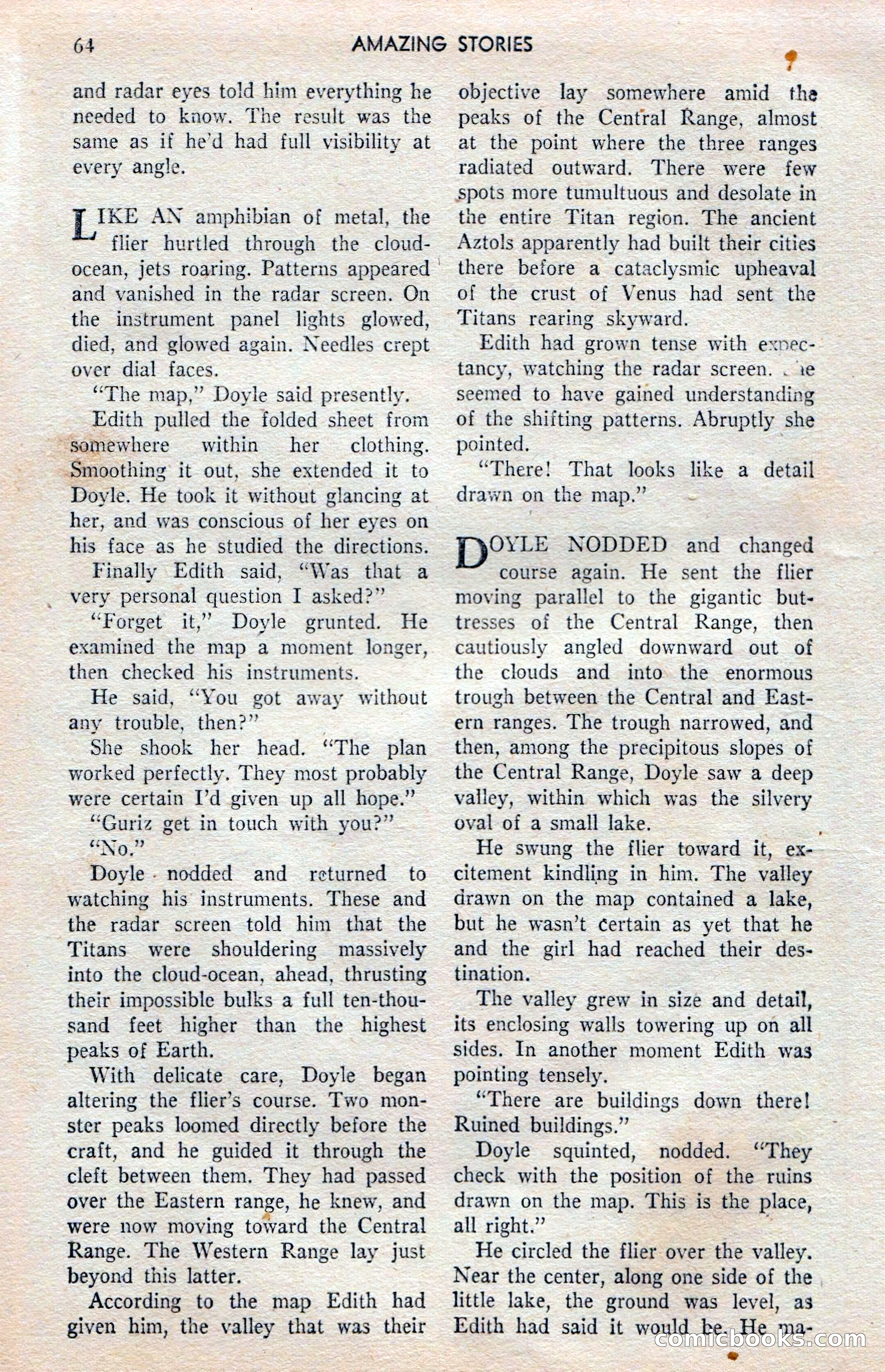 Amazing Stories (UK), Vol. 1, No. 20 — page 64 of 100