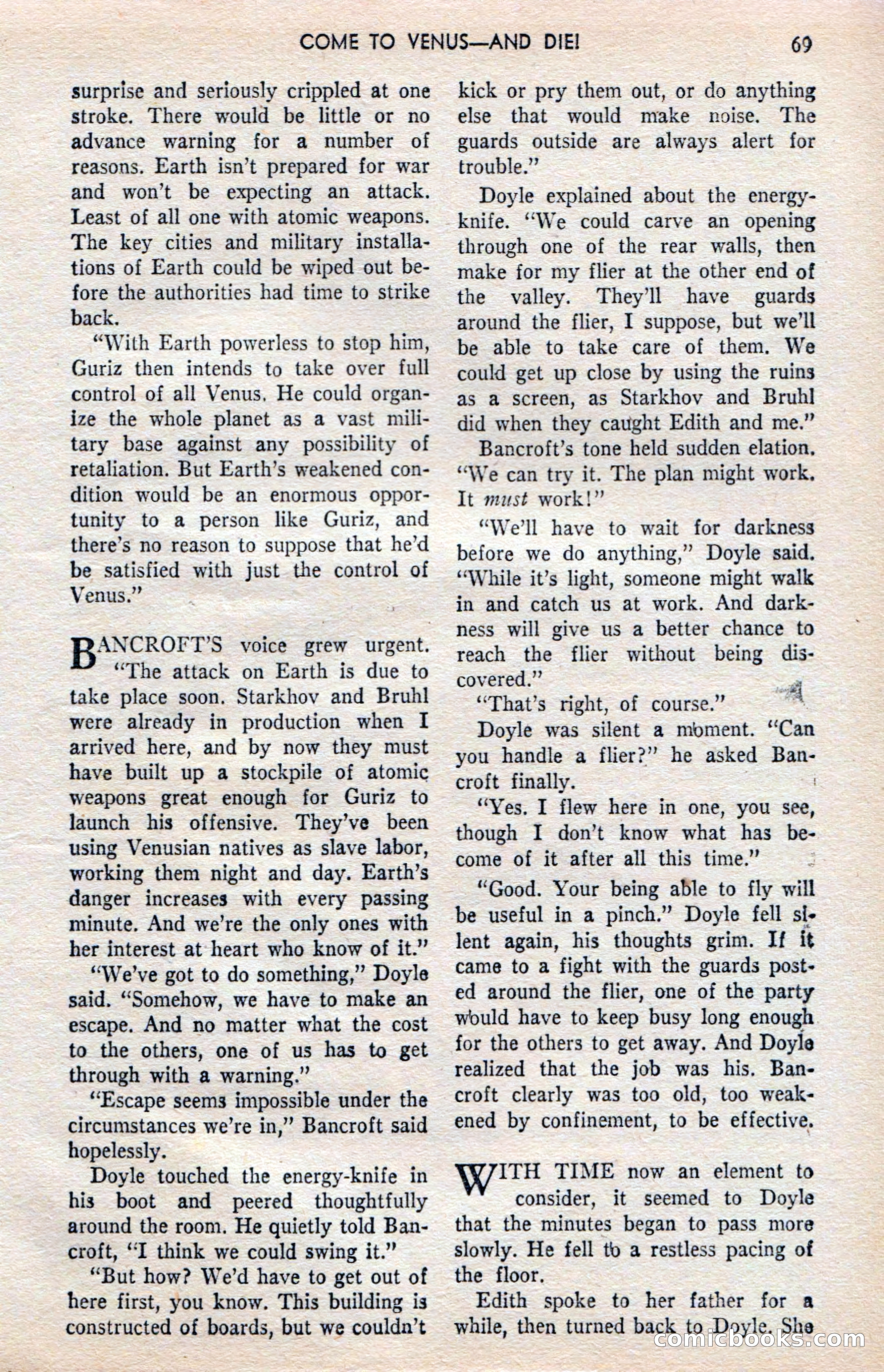 Amazing Stories (UK), Vol. 1, No. 20 — page 69 of 100