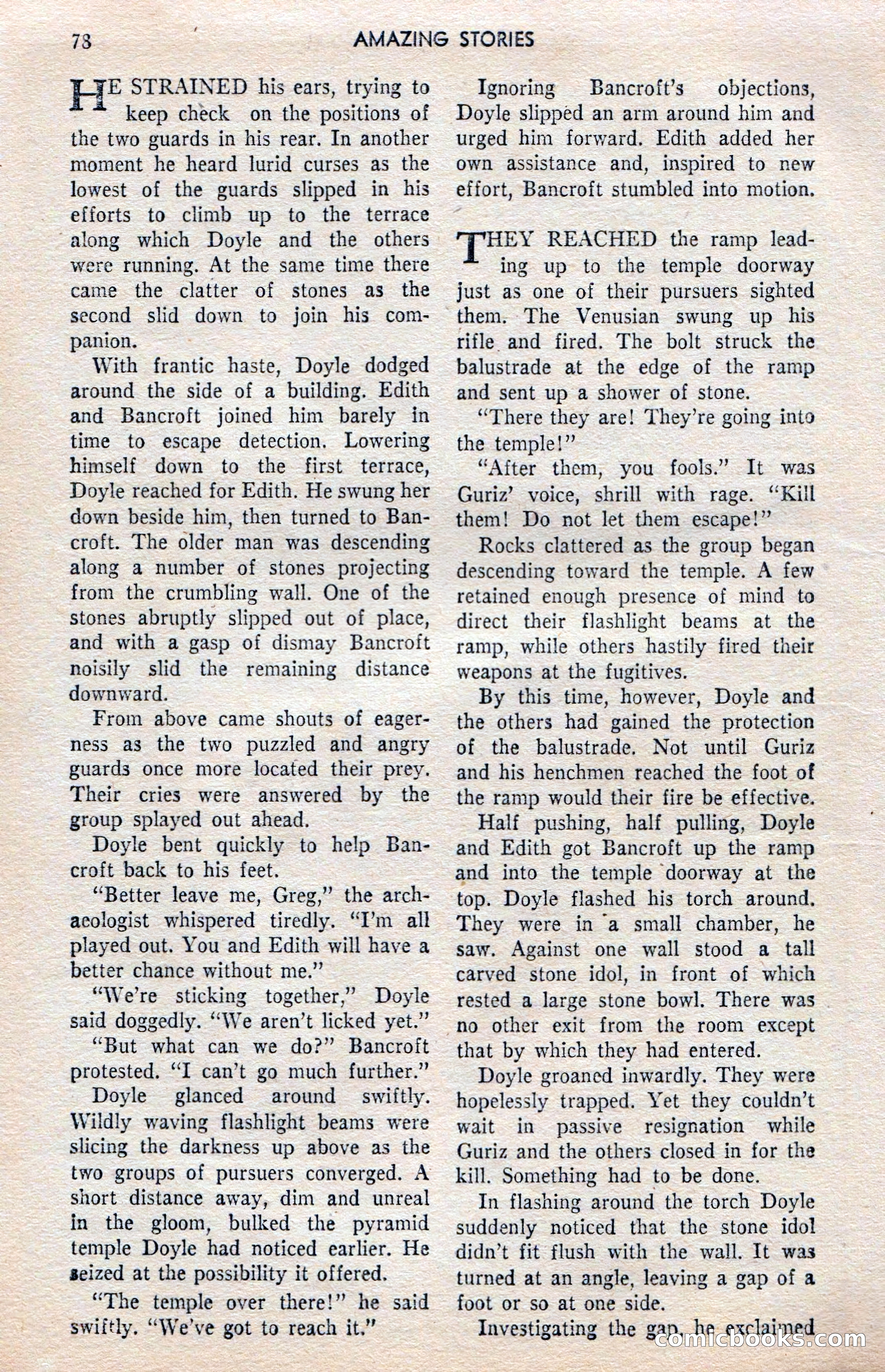 Amazing Stories (UK), Vol. 1, No. 20 — page 78 of 100
