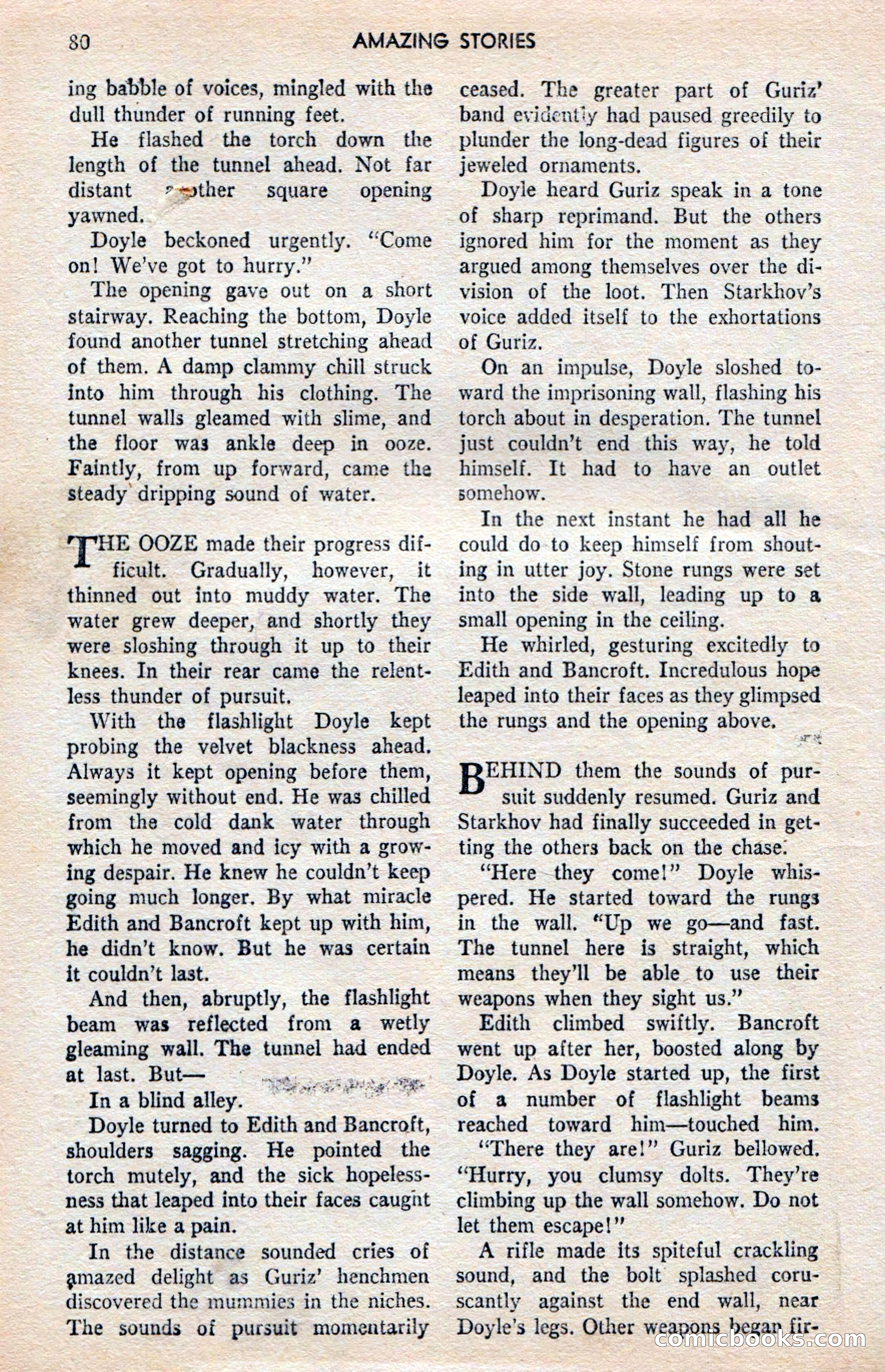 Amazing Stories (UK), Vol. 1, No. 20 — page 80 of 100