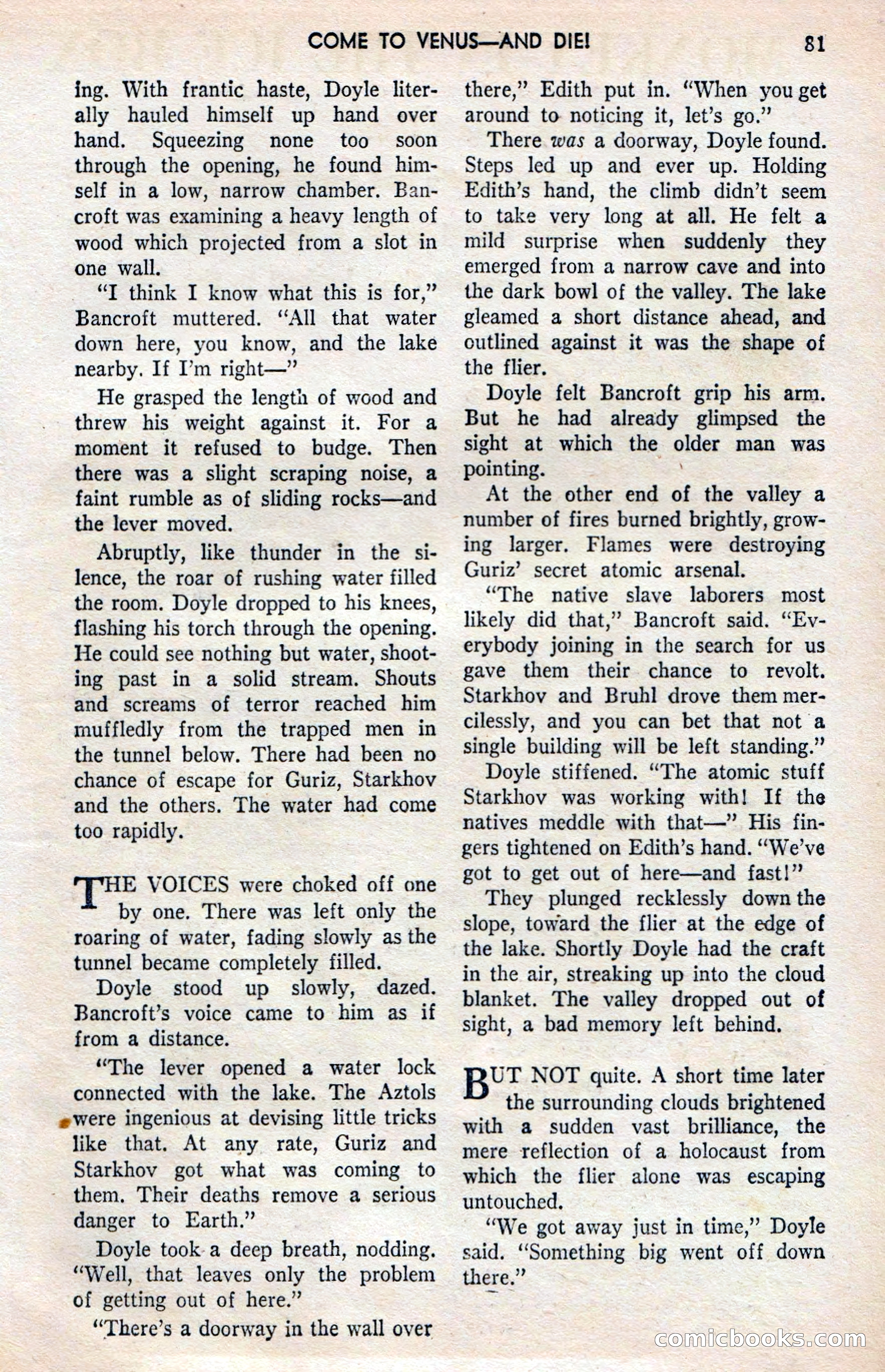 Amazing Stories (UK), Vol. 1, No. 20 — page 81 of 100