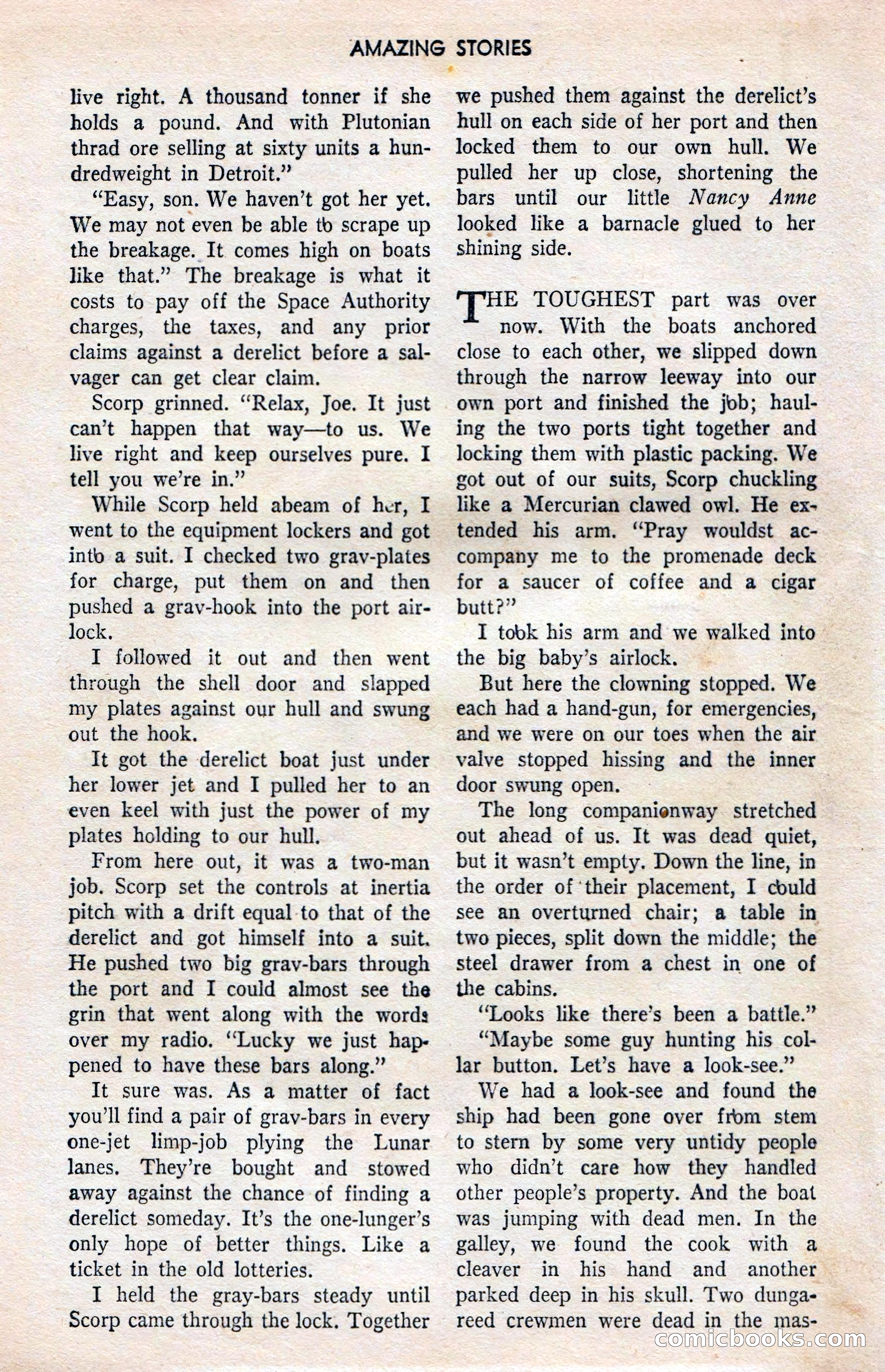 Amazing Stories (UK), Vol. 1, No. 20 — page 84 of 100