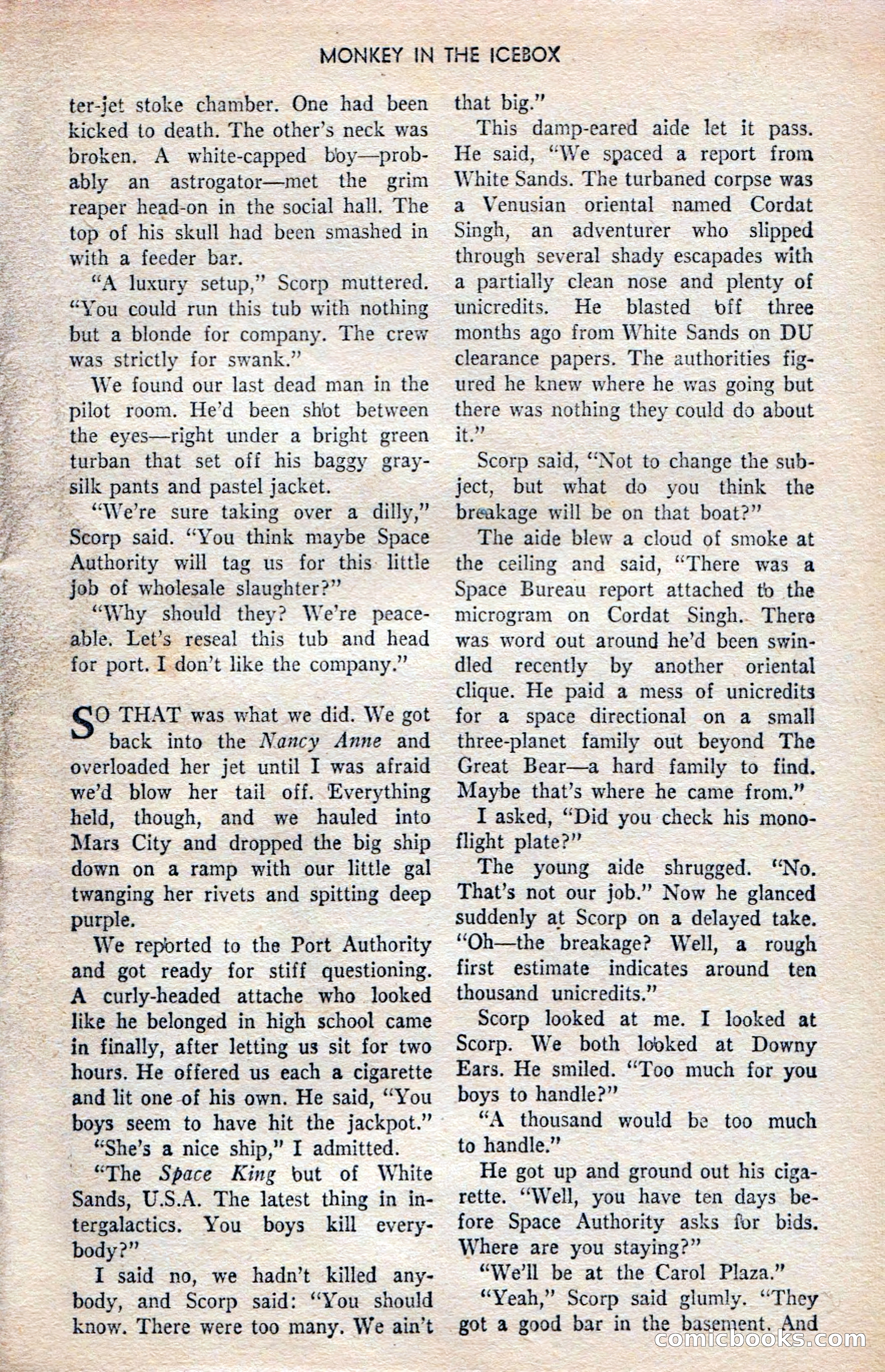 Amazing Stories (UK), Vol. 1, No. 20 — page 85 of 100