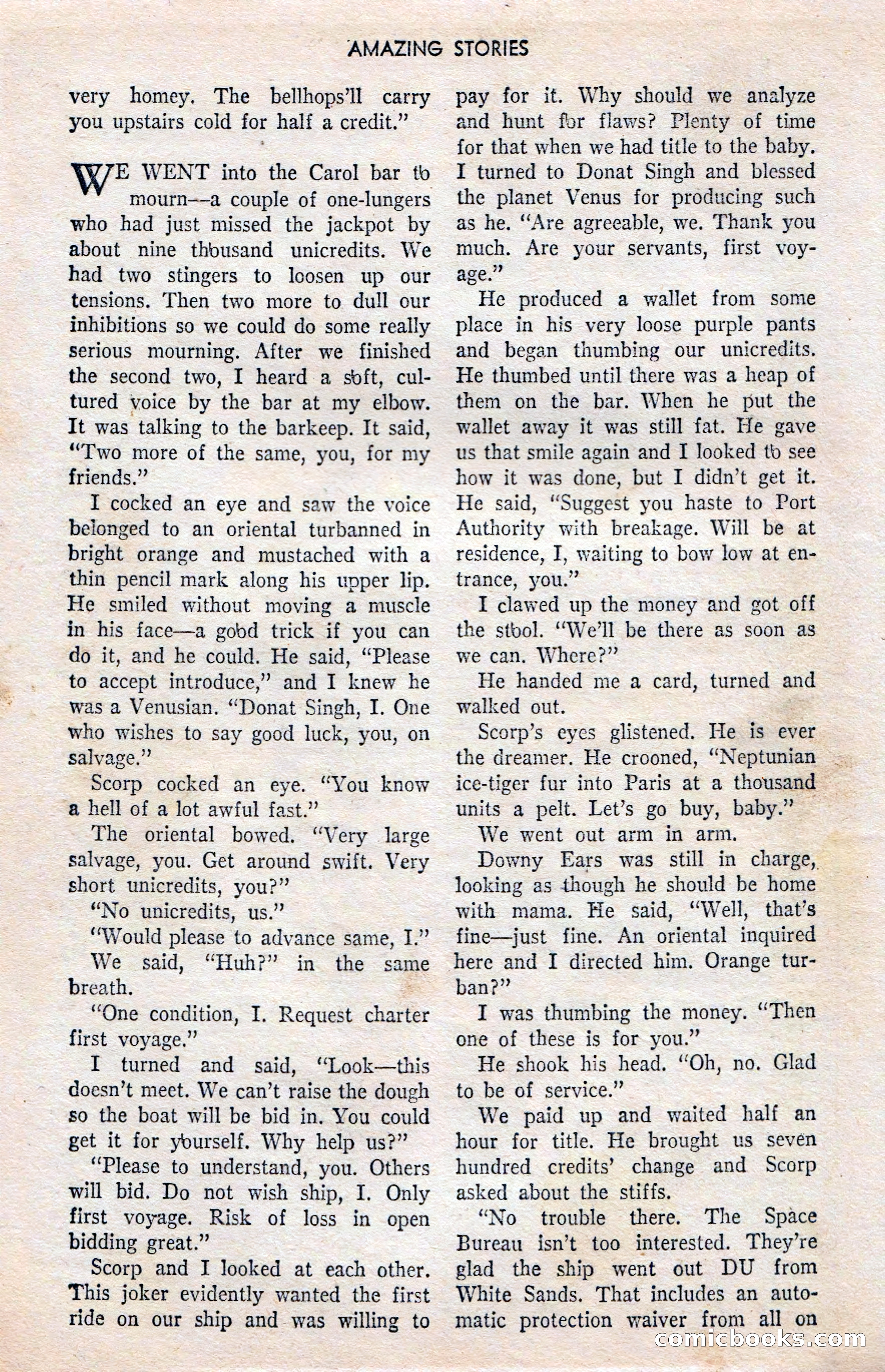 Amazing Stories (UK), Vol. 1, No. 20 — page 86 of 100