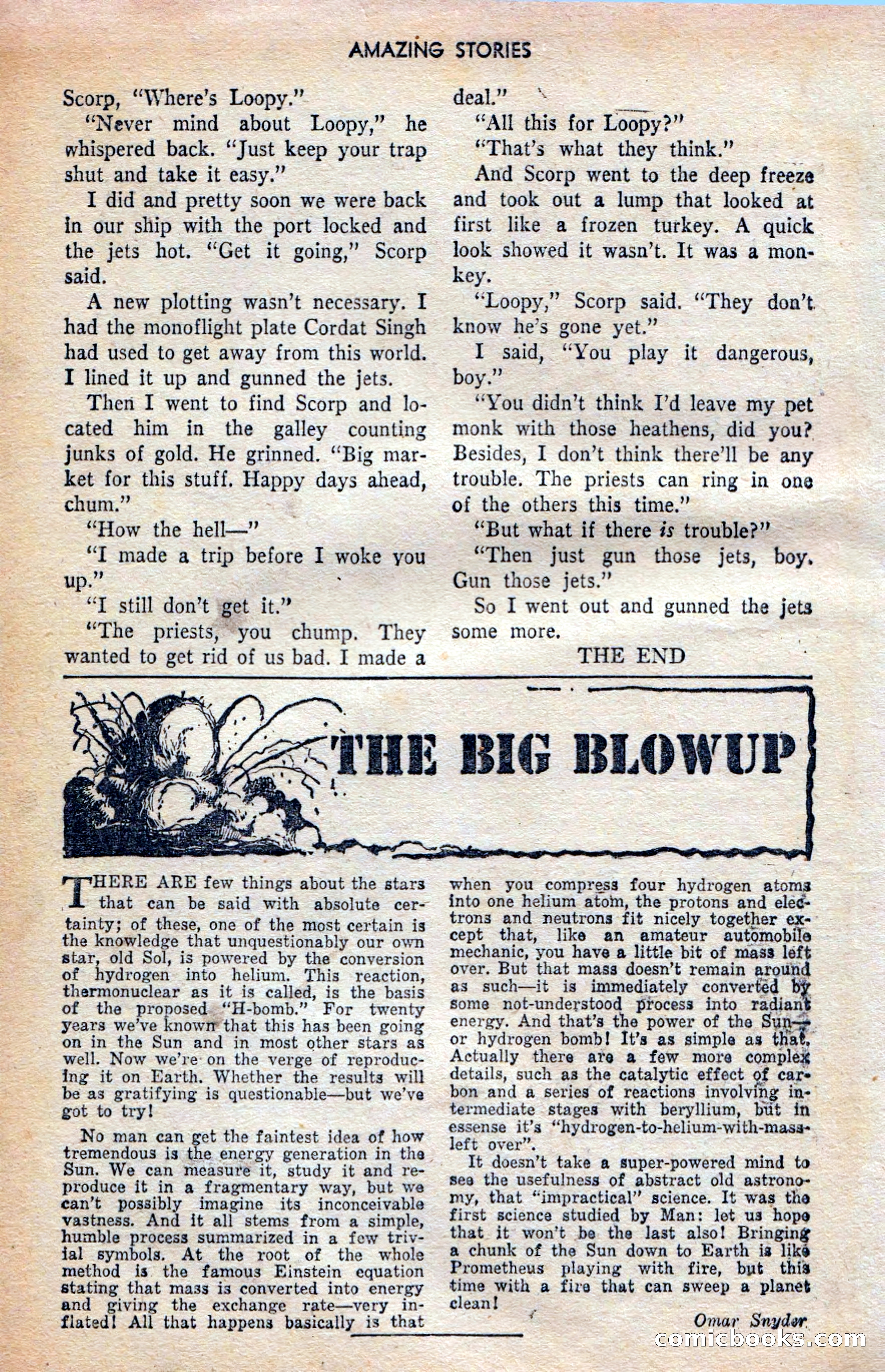 Amazing Stories (UK), Vol. 1, No. 20 — page 98 of 100