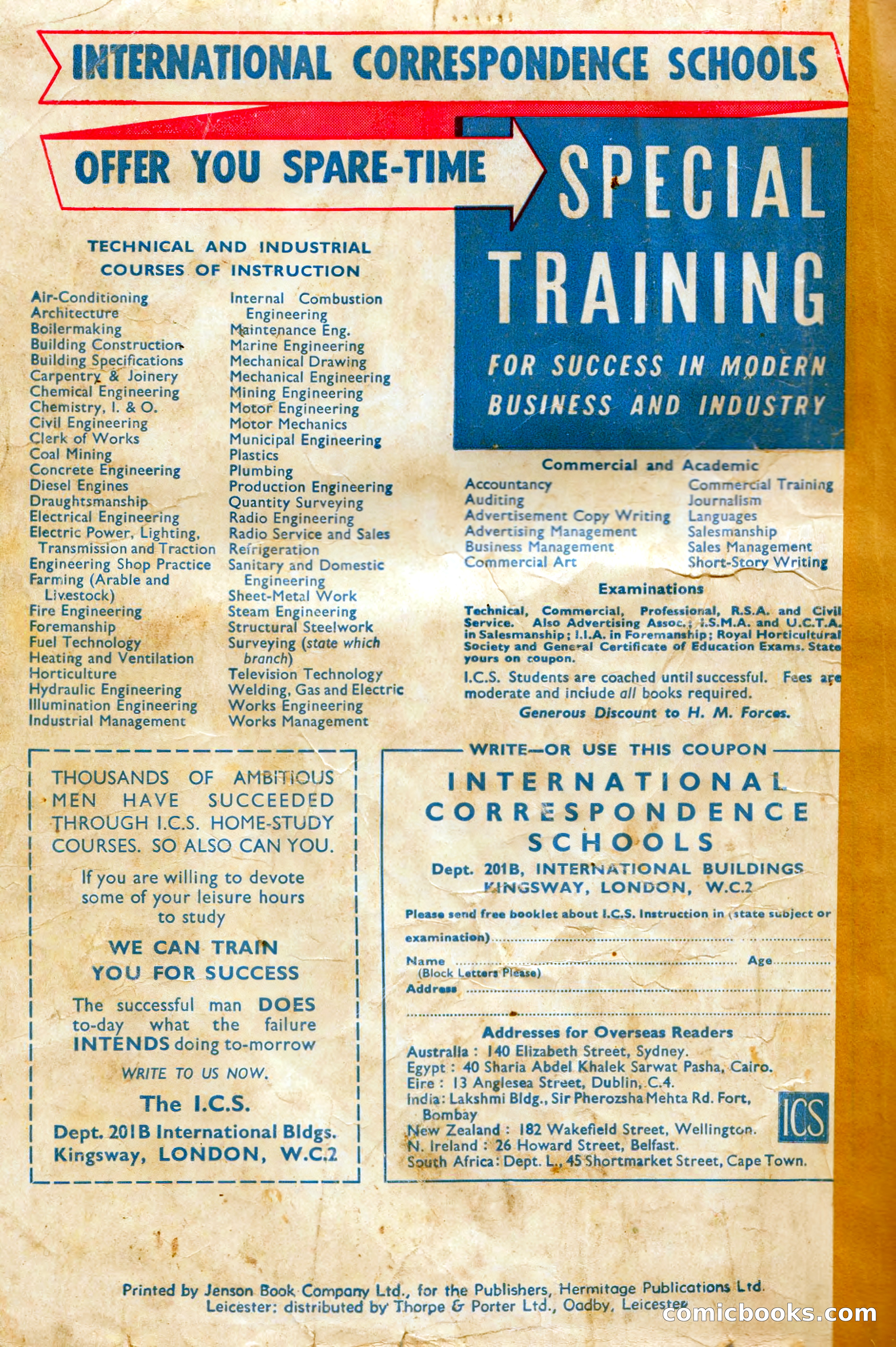 Amazing Stories (UK), Vol. 1, No. 20 — page 100 of 100