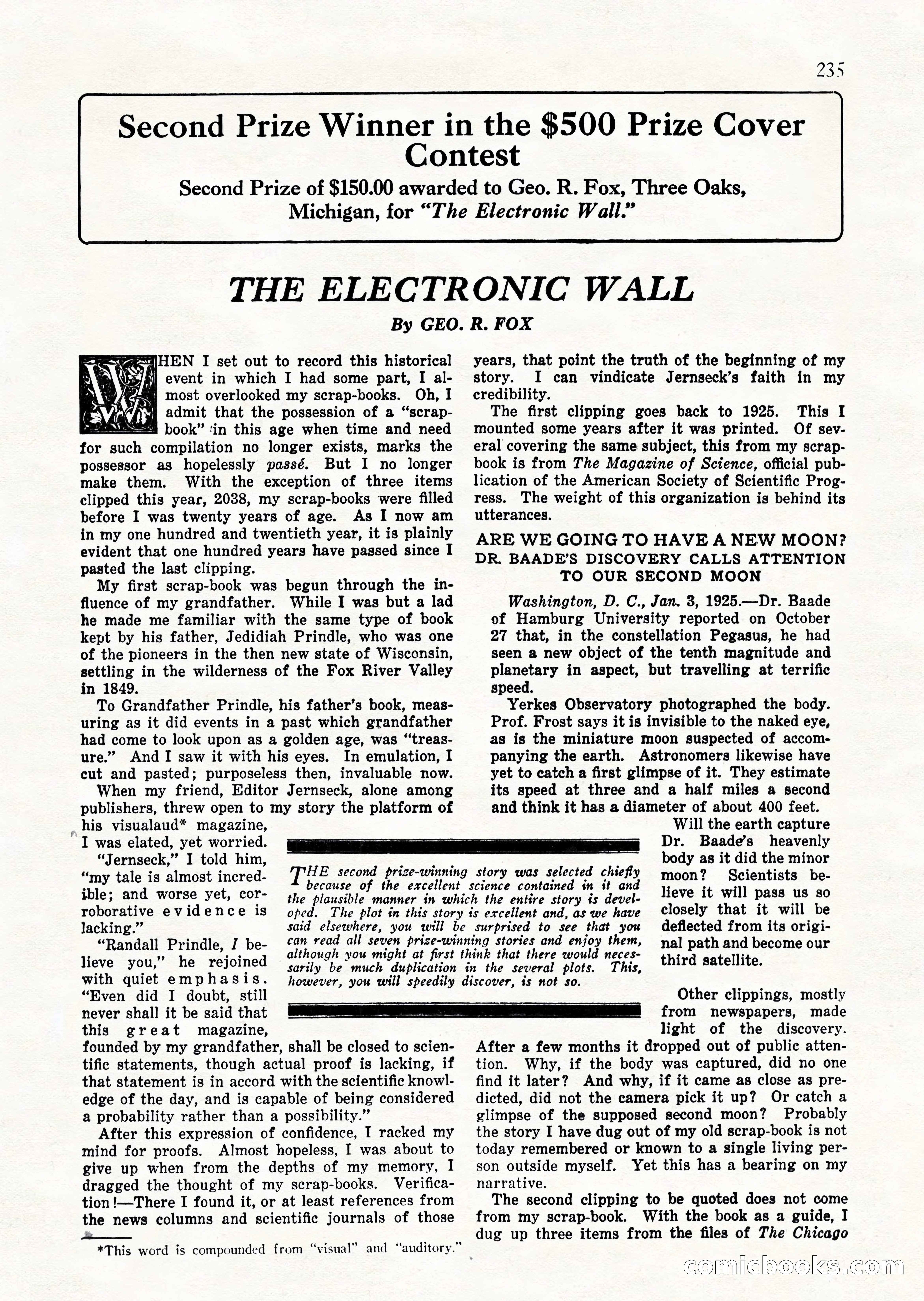 Amazing Stories, Vol. 2 No. 3 — page 29 of 108