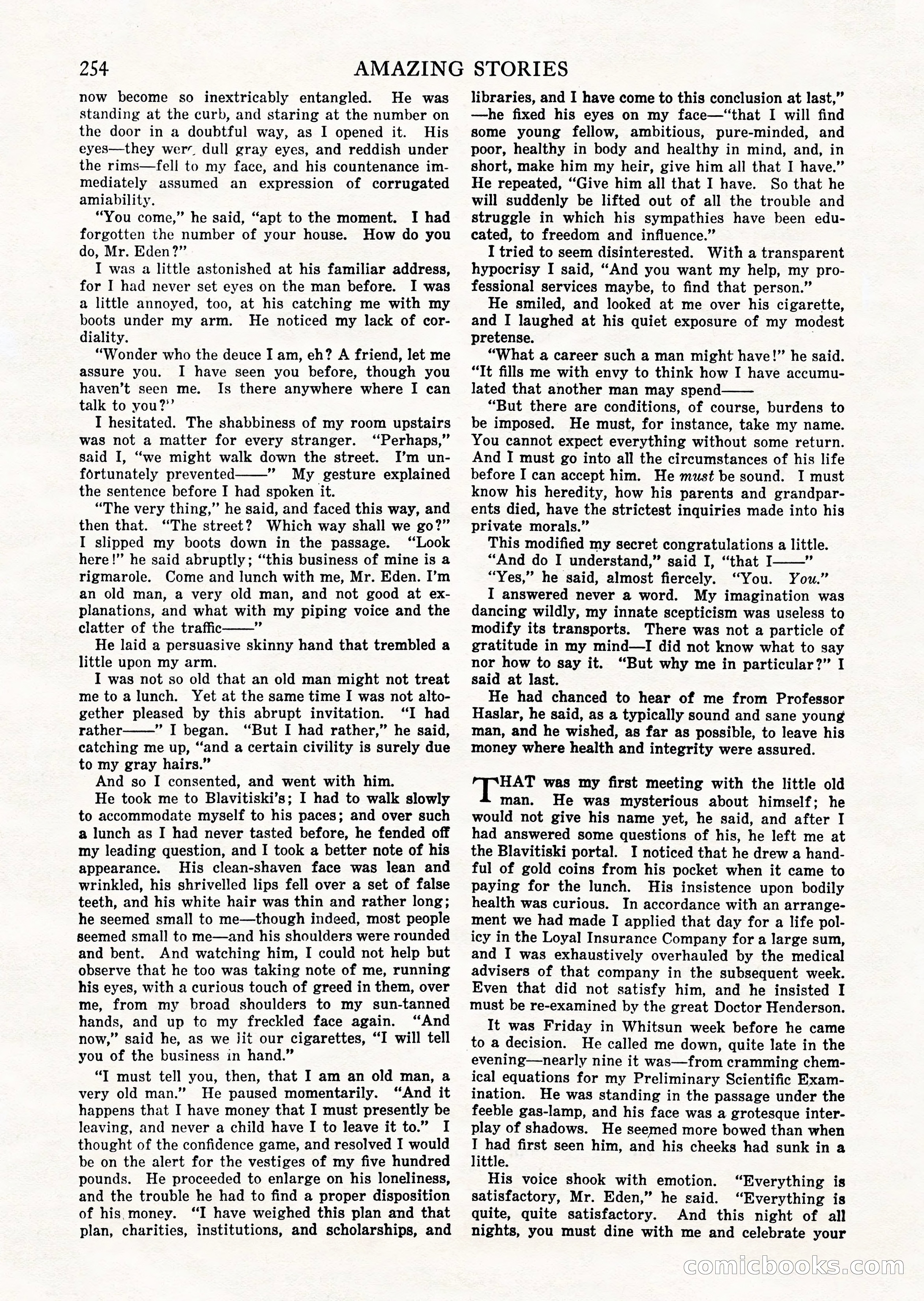 Amazing Stories, Vol. 2 No. 3 — page 48 of 108