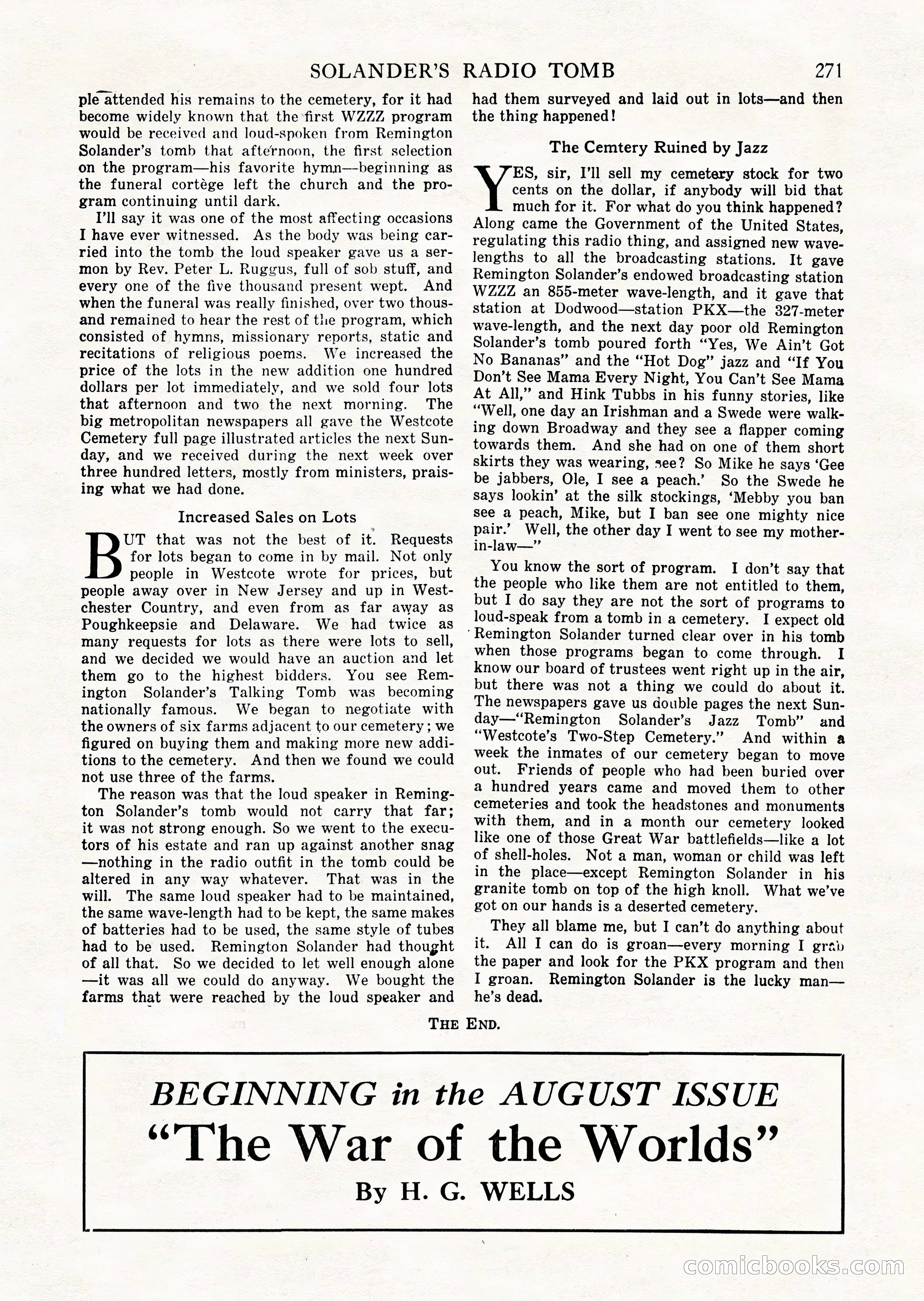 Amazing Stories, Vol. 2 No. 3 — page 65 of 108