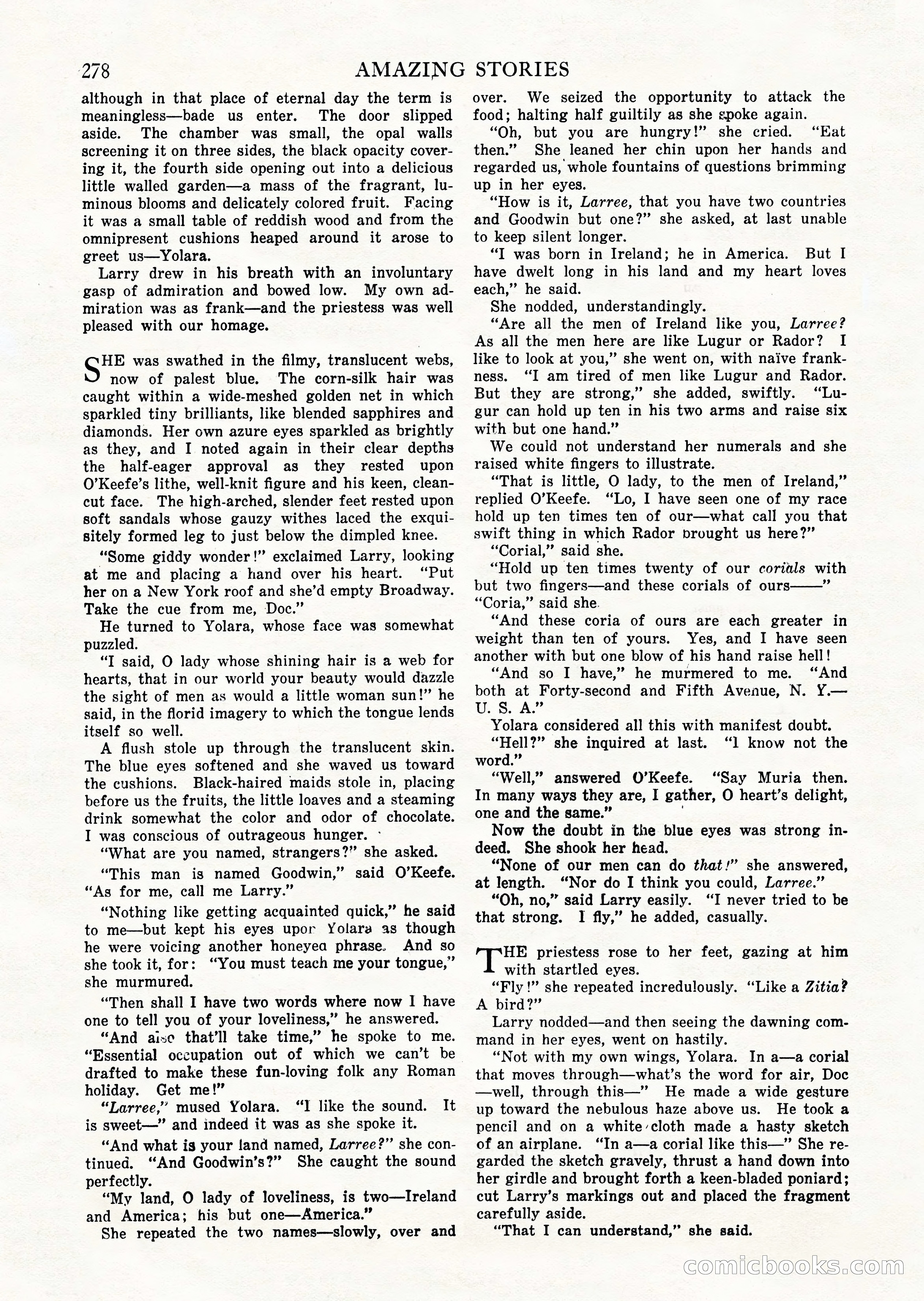 Amazing Stories, Vol. 2 No. 3 — page 72 of 108
