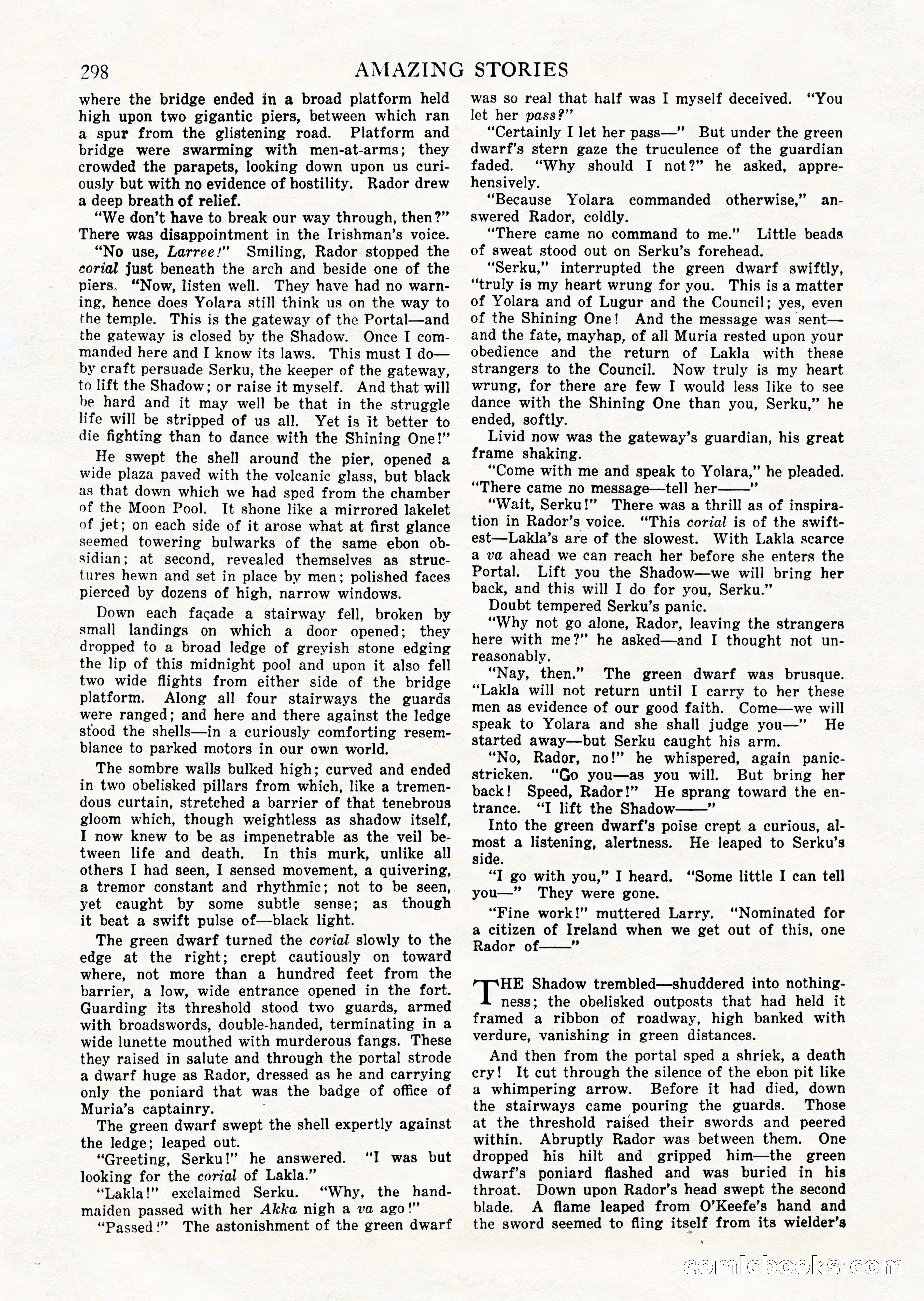 Amazing Stories, Vol. 2 No. 3 — page 92 of 108