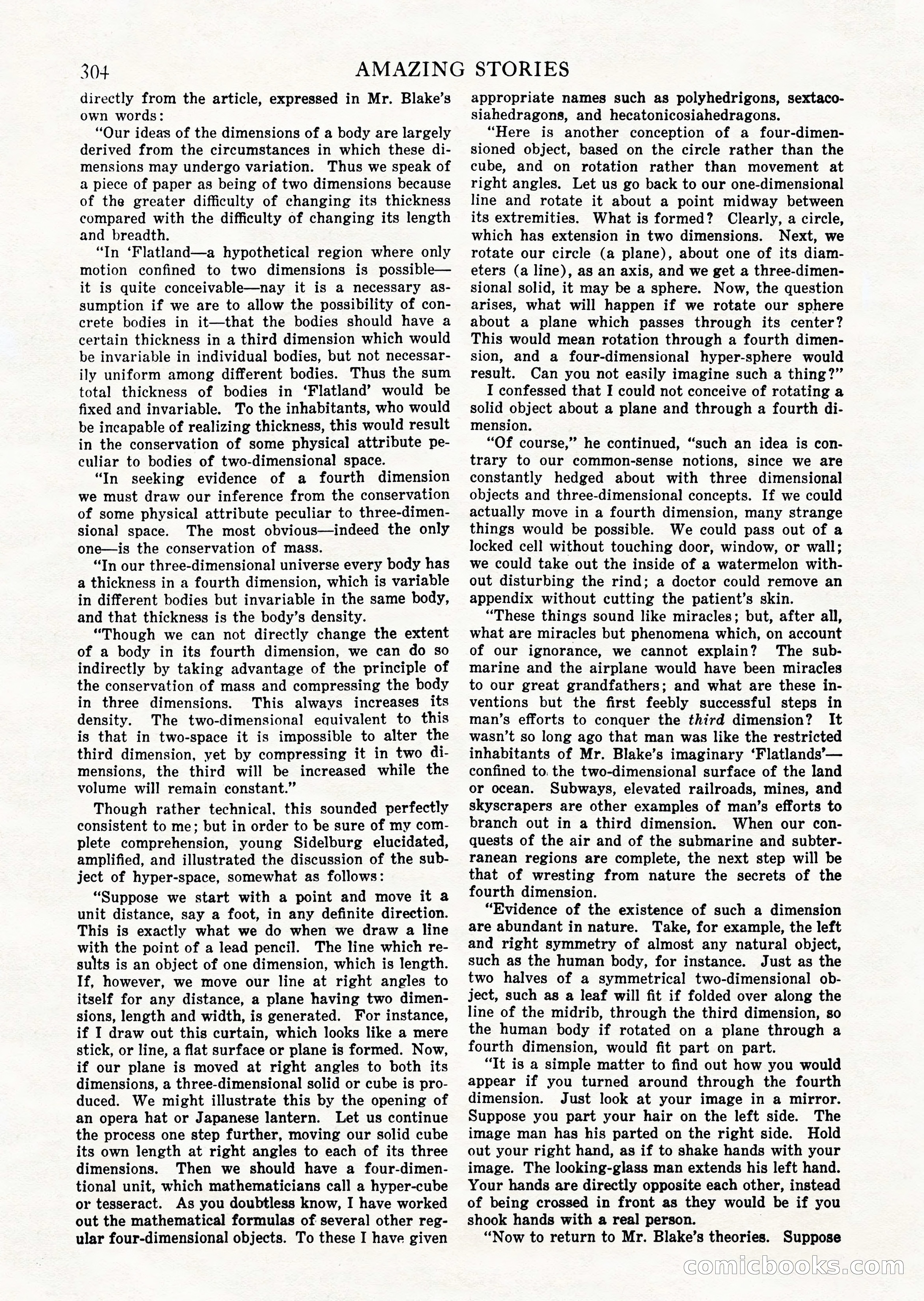 Amazing Stories, Vol. 2 No. 3 — page 98 of 108