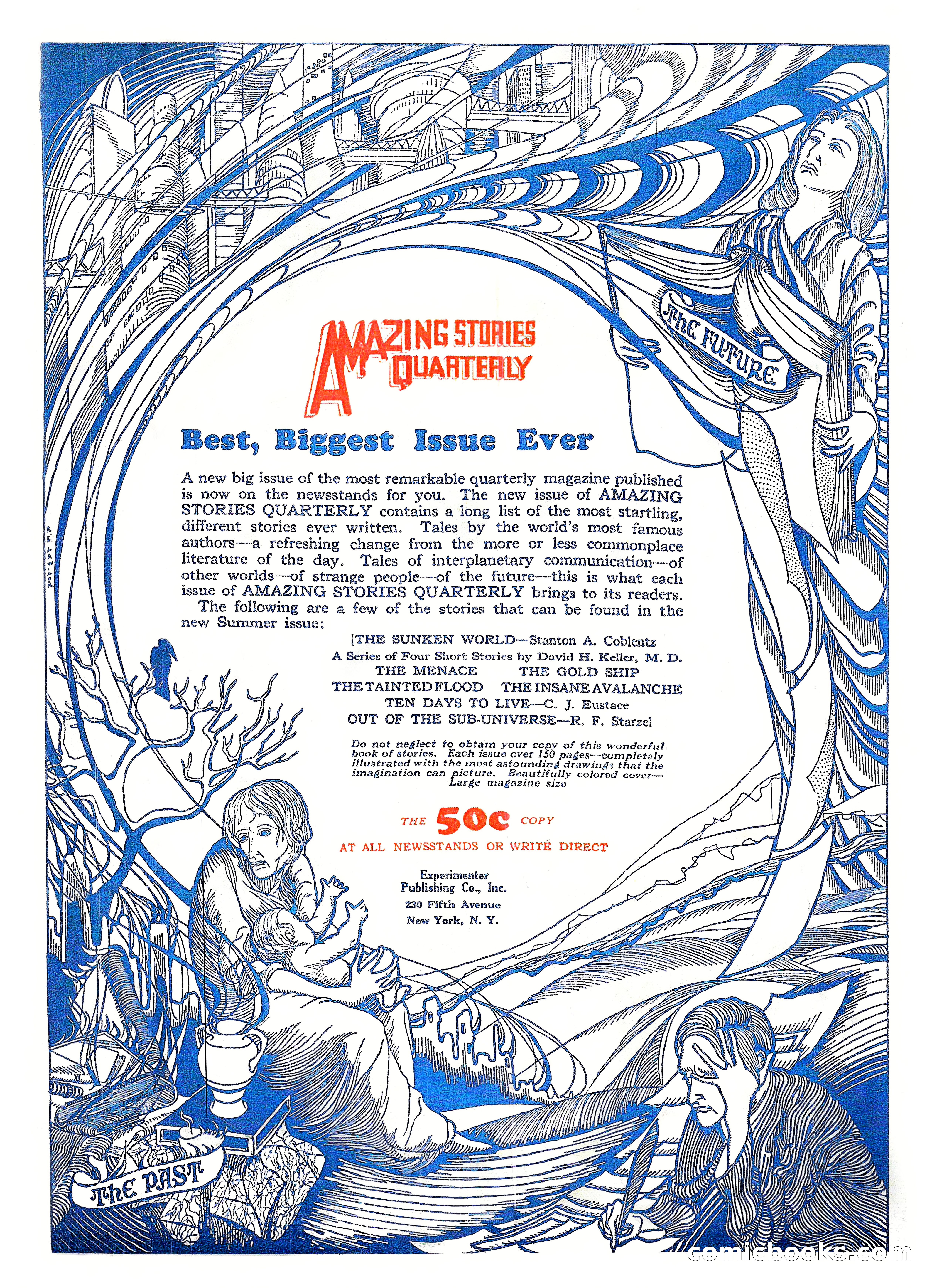 Amazing Stories, Vol. 3 No. 6 — page 2 of 100