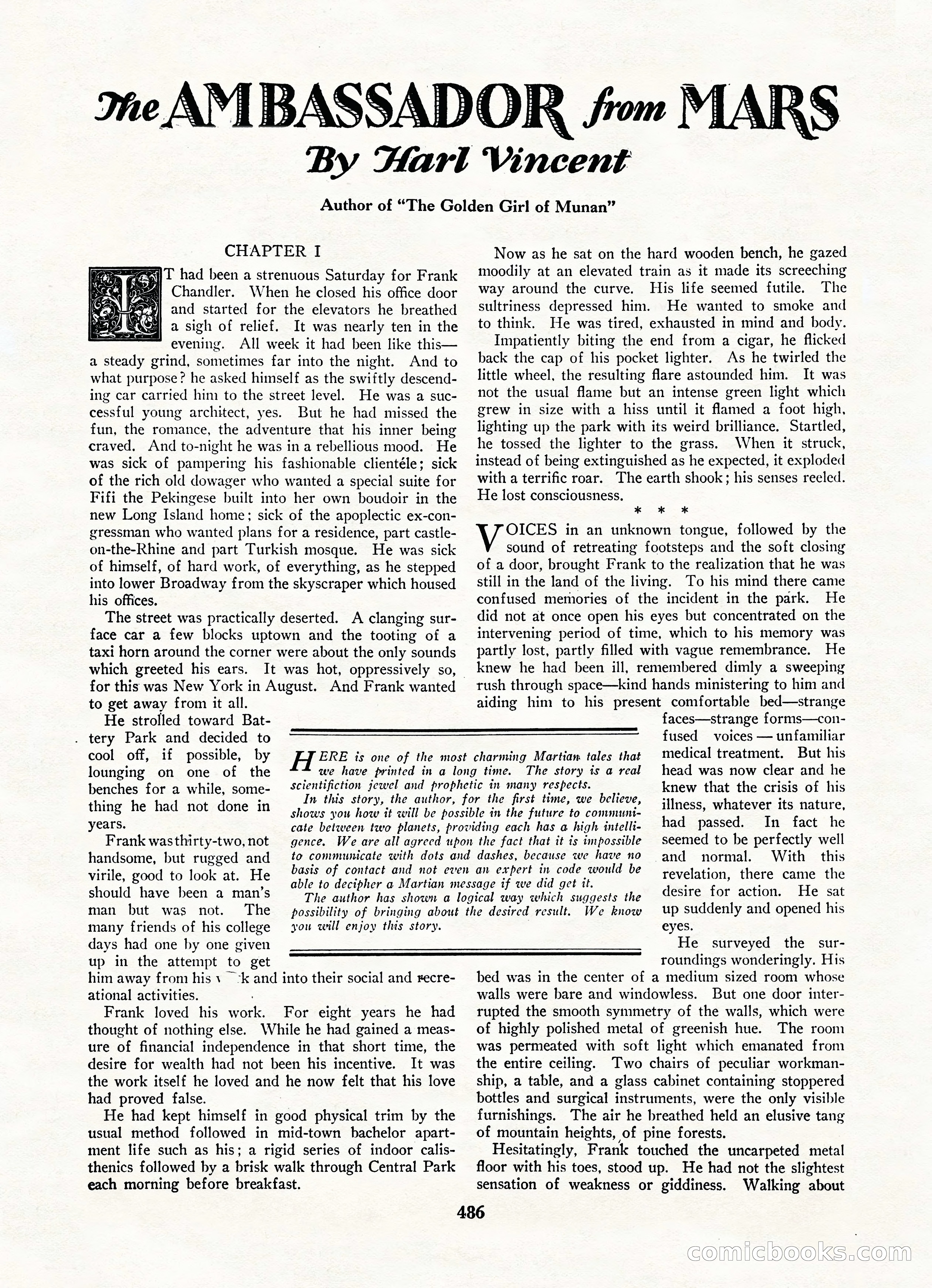 Amazing Stories, Vol. 3 No. 6 — page 8 of 100
