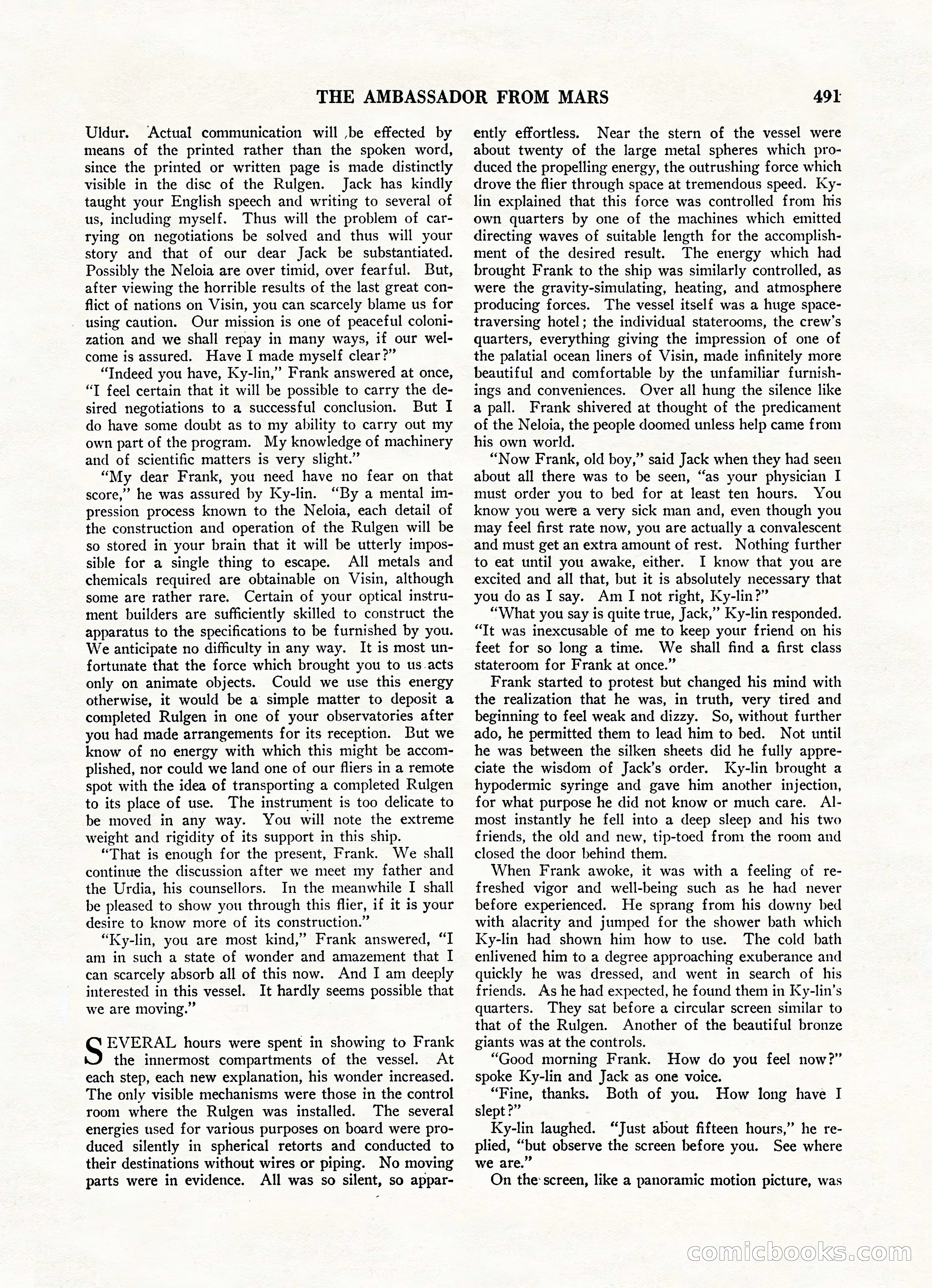 Amazing Stories, Vol. 3 No. 6 — page 13 of 100