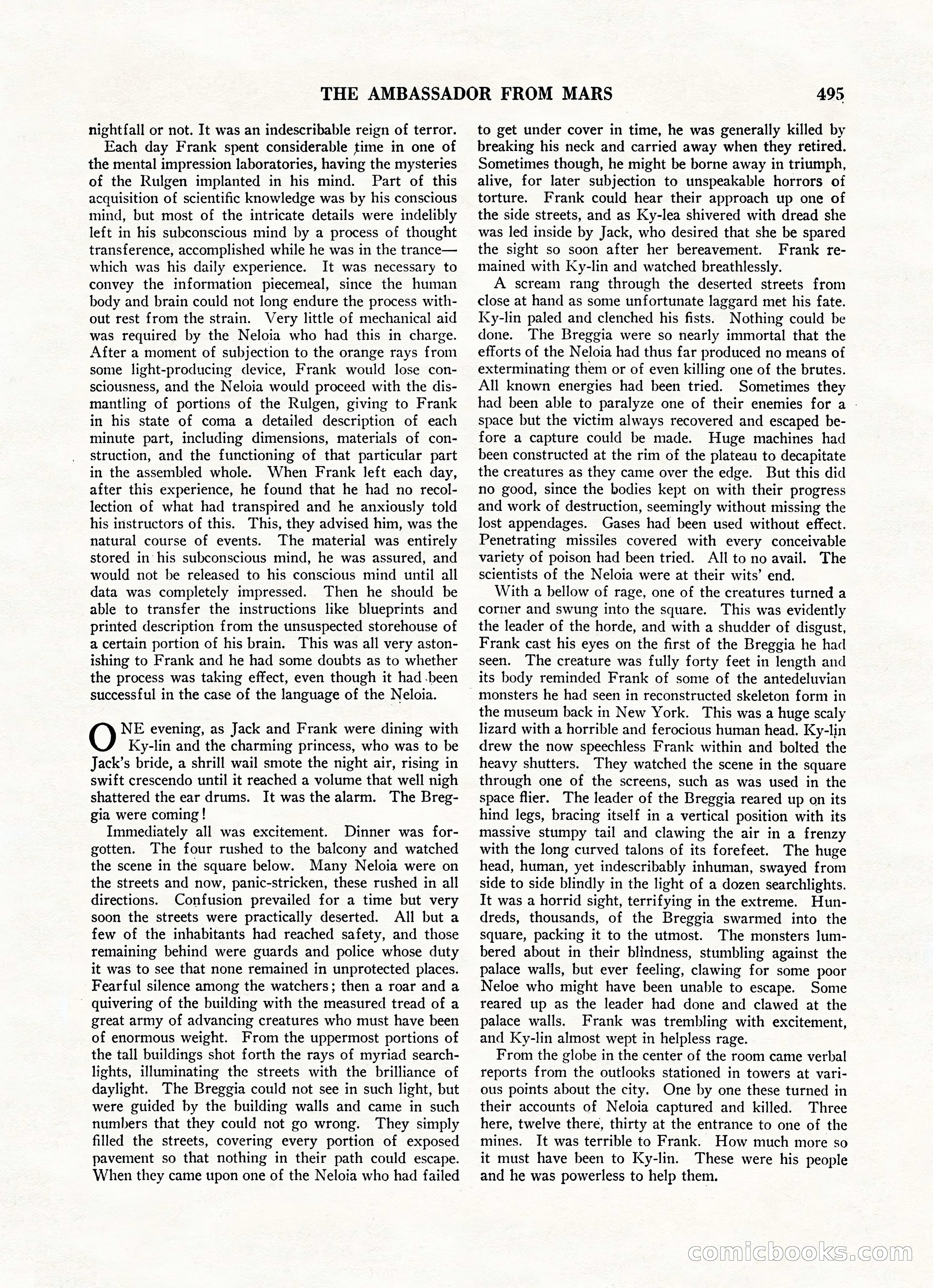 Amazing Stories, Vol. 3 No. 6 — page 17 of 100