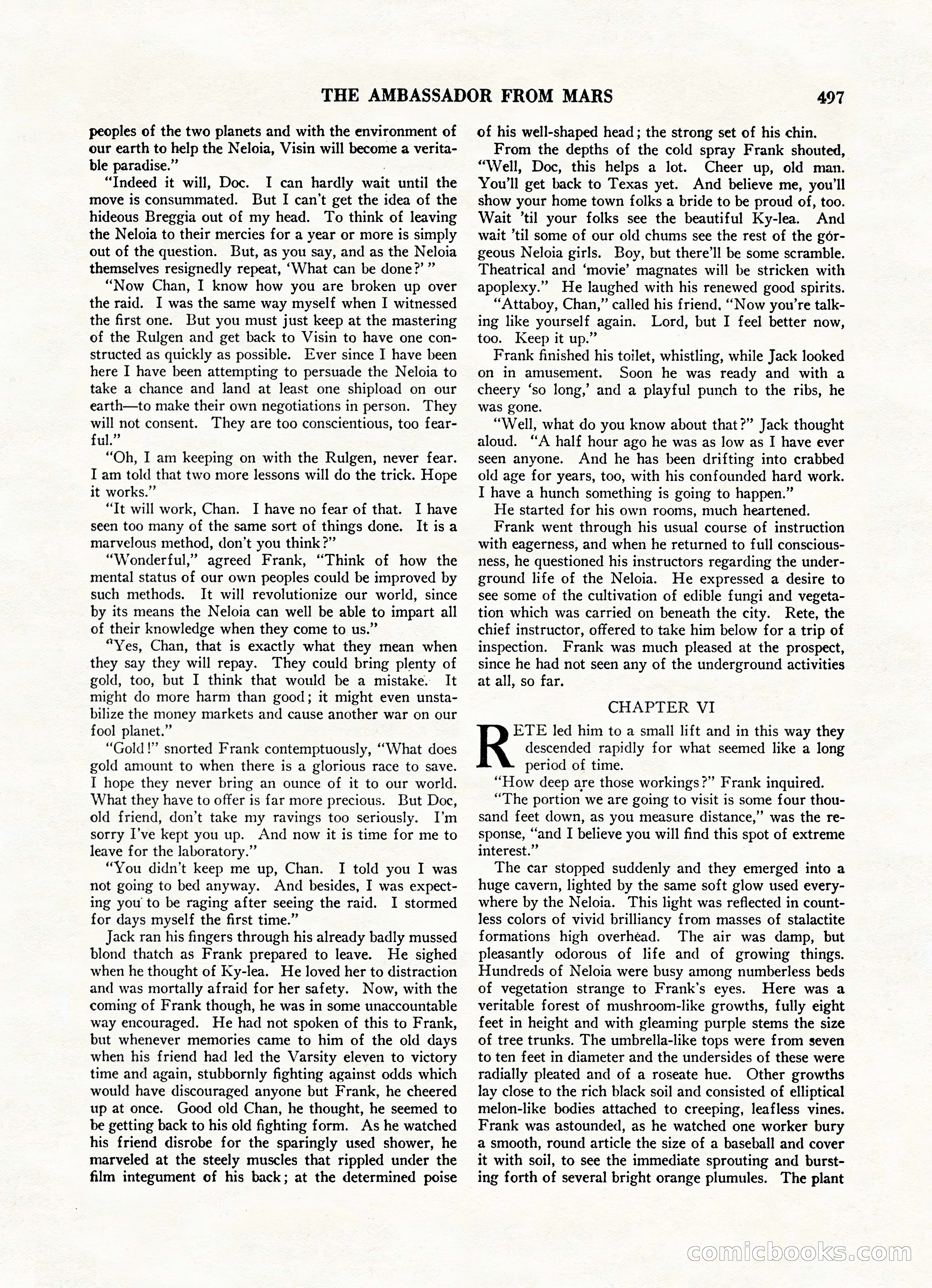 Amazing Stories, Vol. 3 No. 6 — page 19 of 100